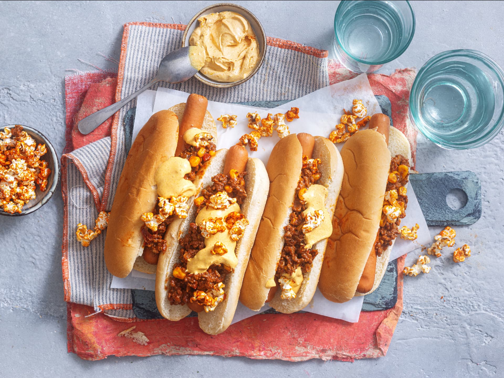 Sloppy Joe Hot Dog 