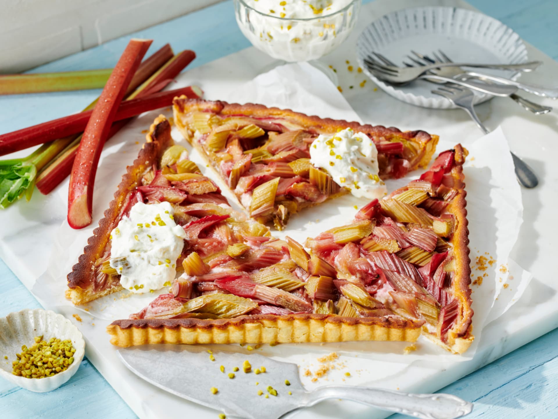 Rhabarber-Tarte 