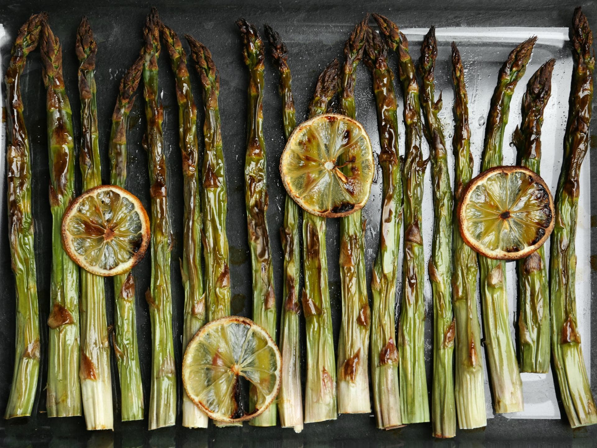 Spargel aus dem Backofen