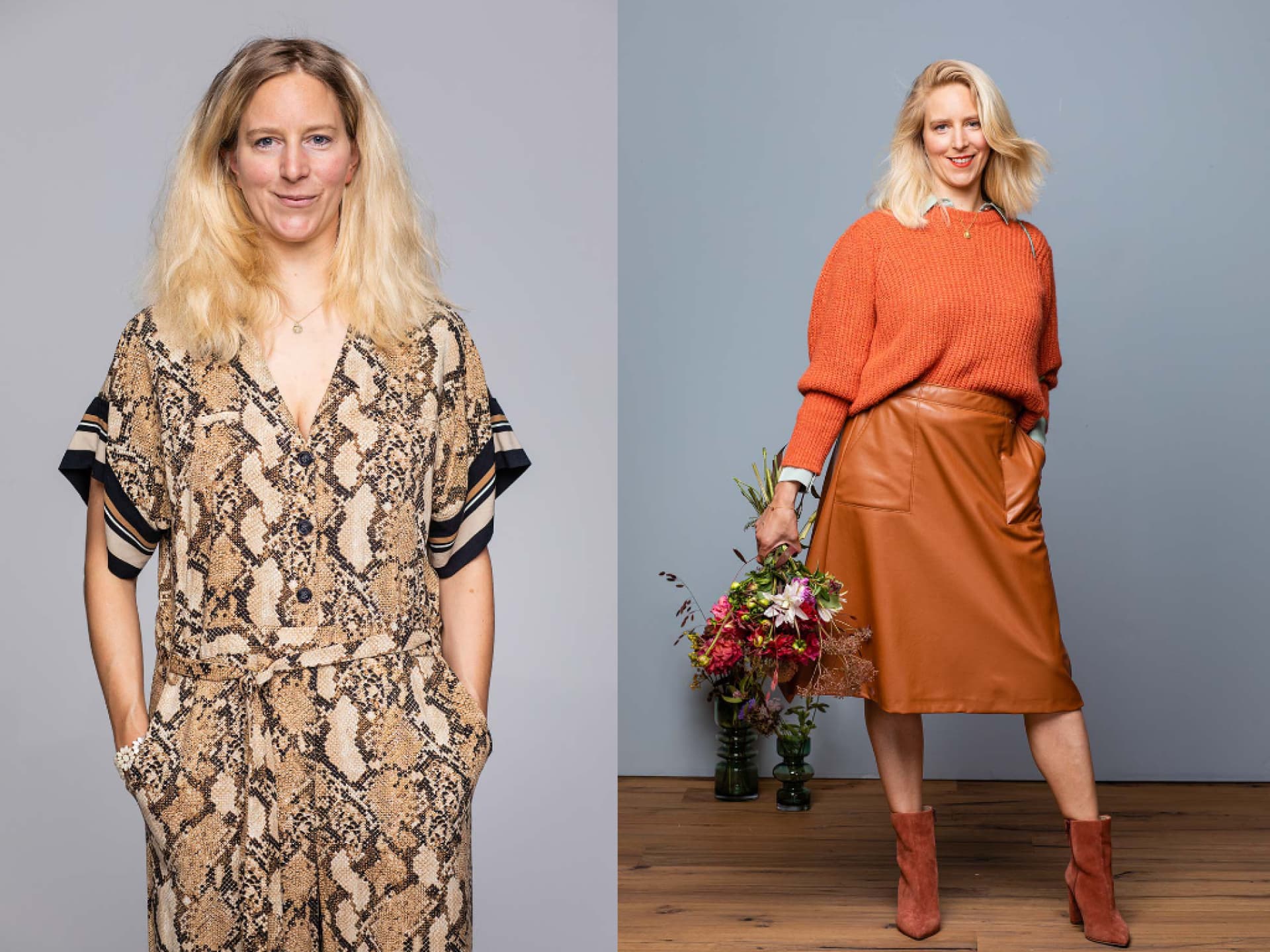 Vanessa vorher und nachher im FÜR SIE-Umstyling