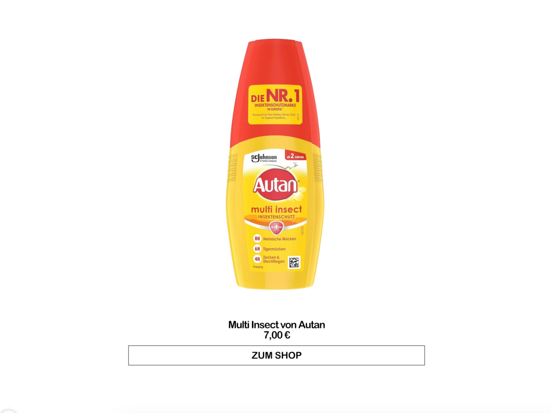 Bestes Anti-Mücken-Spray - Multi Insect von Autan