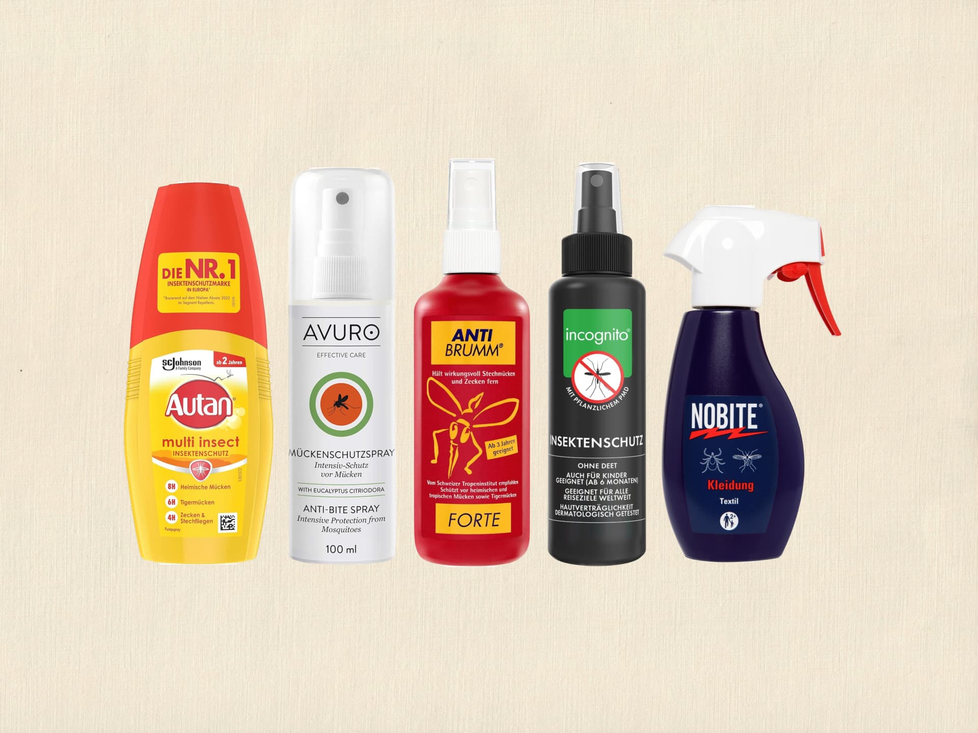 Die besten Anti-Mücken-Sprays