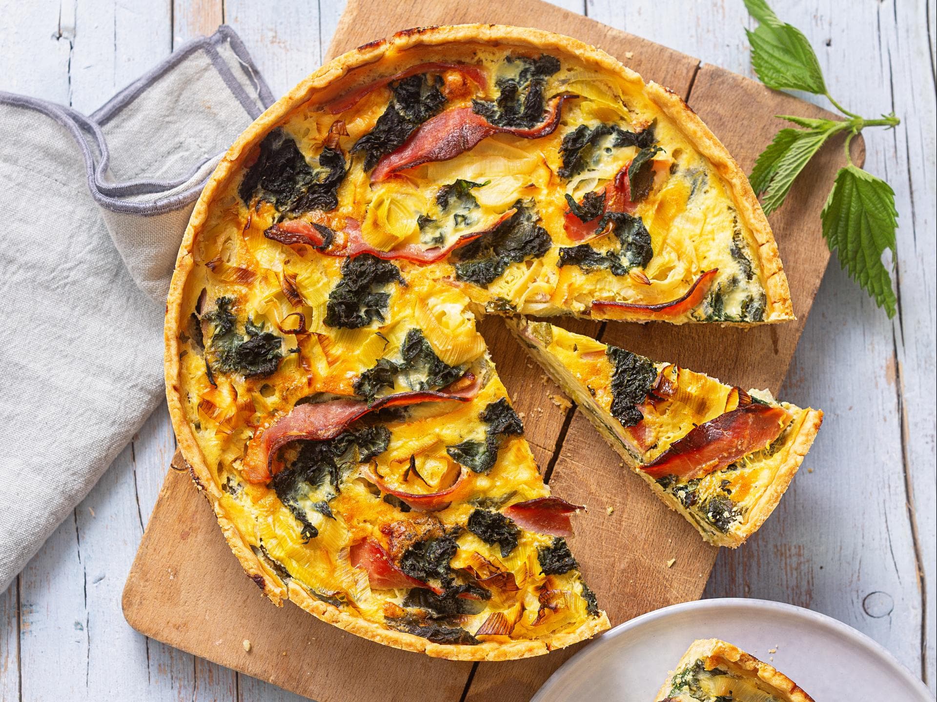 Brennnessel-Quiche Brennnessel-Quiche