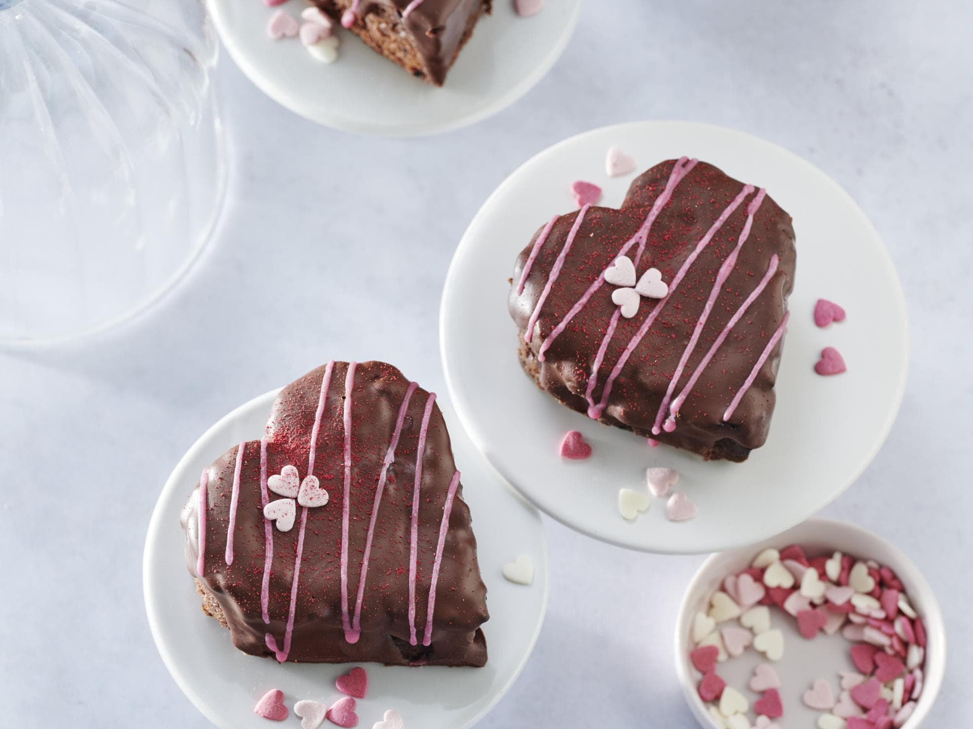 Brownie-Herzen