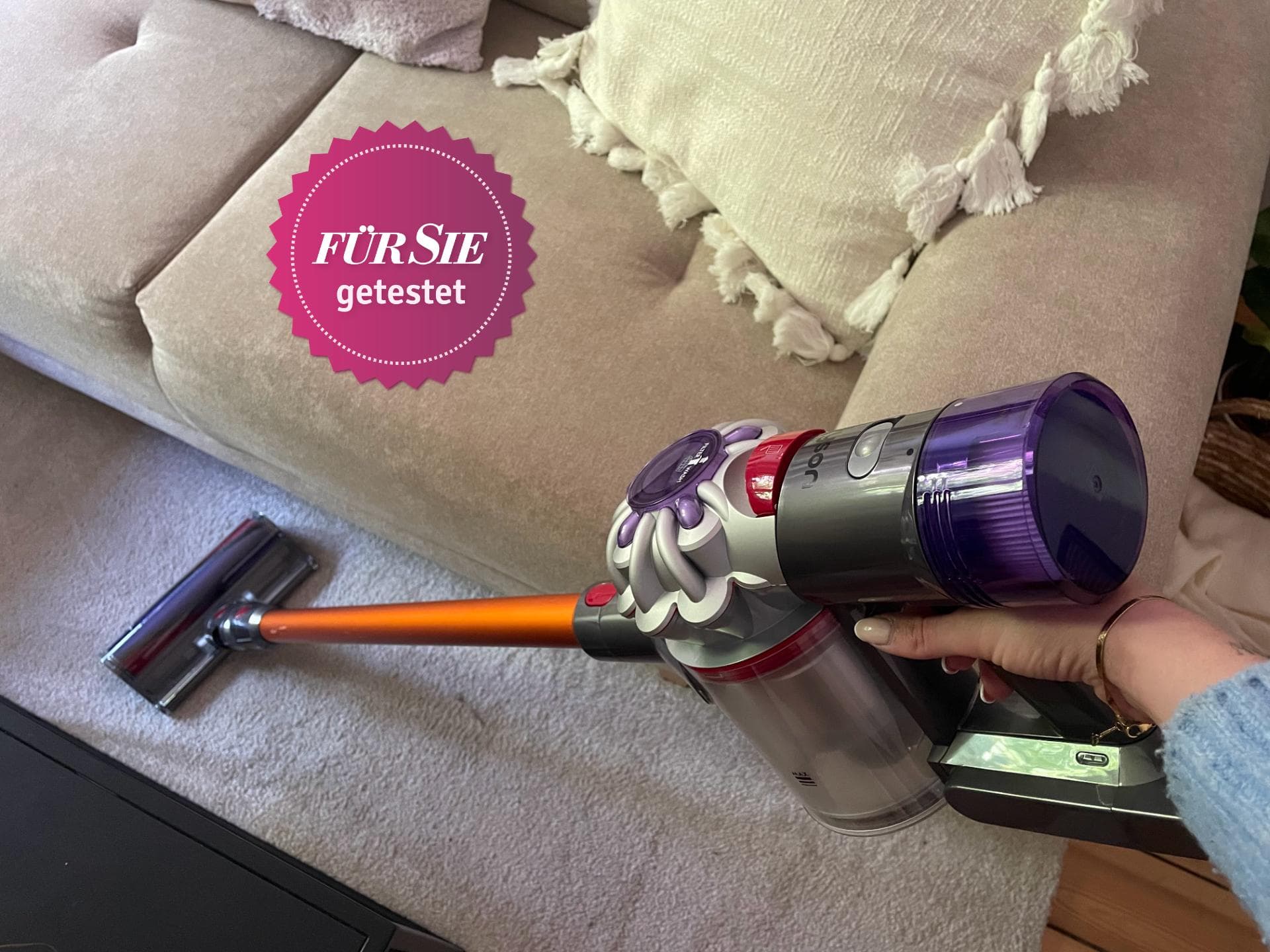 Der Dyson V8 Absolute im Test Der Dyson V8 Absolute im Test