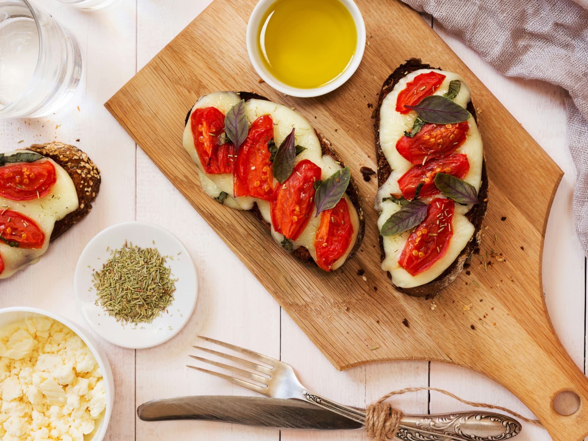 Bruschetta fürs Grillbuffet
