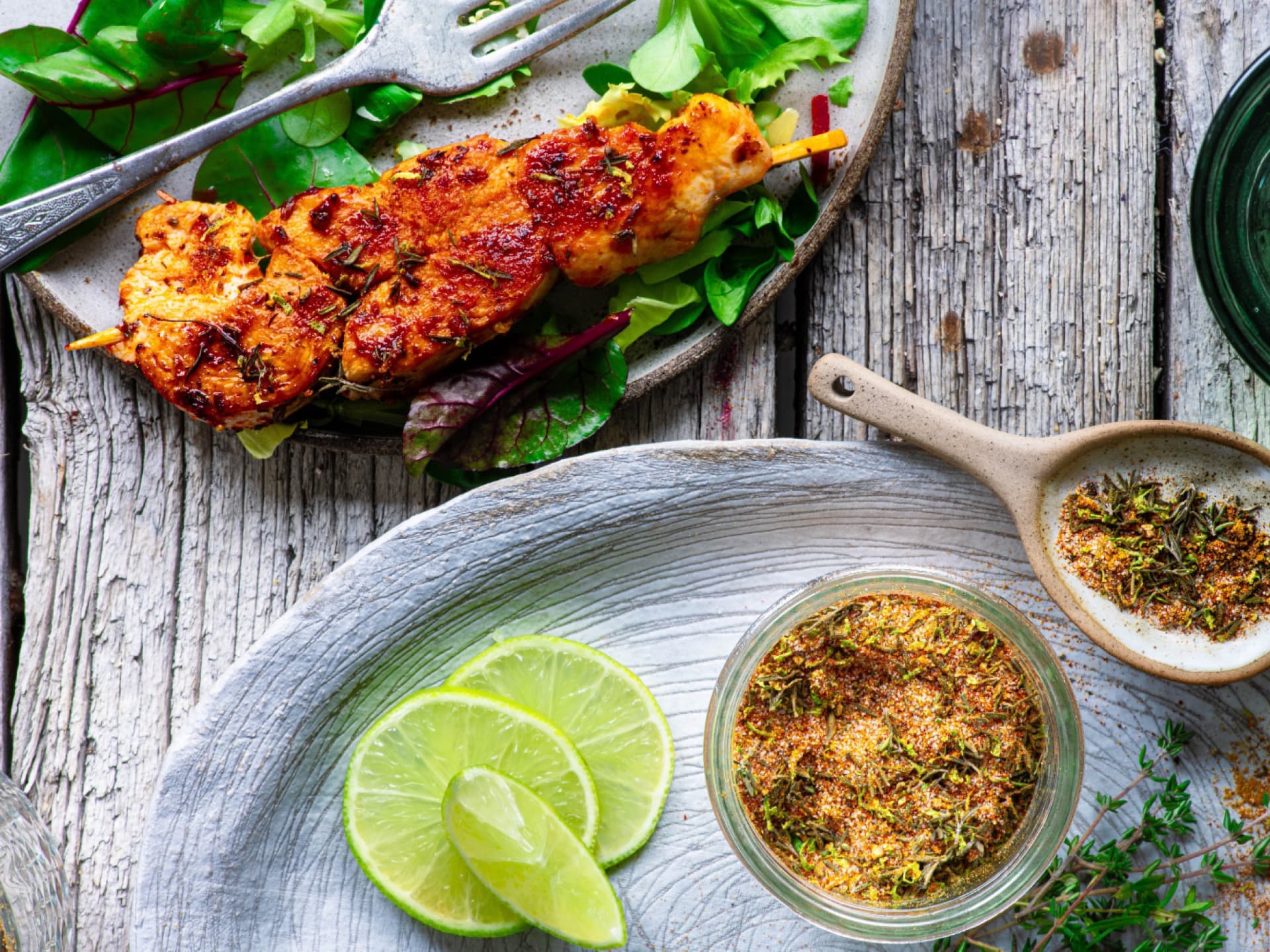 Grillfleisch einlegen - selbst gemachter BBQ-Rub
