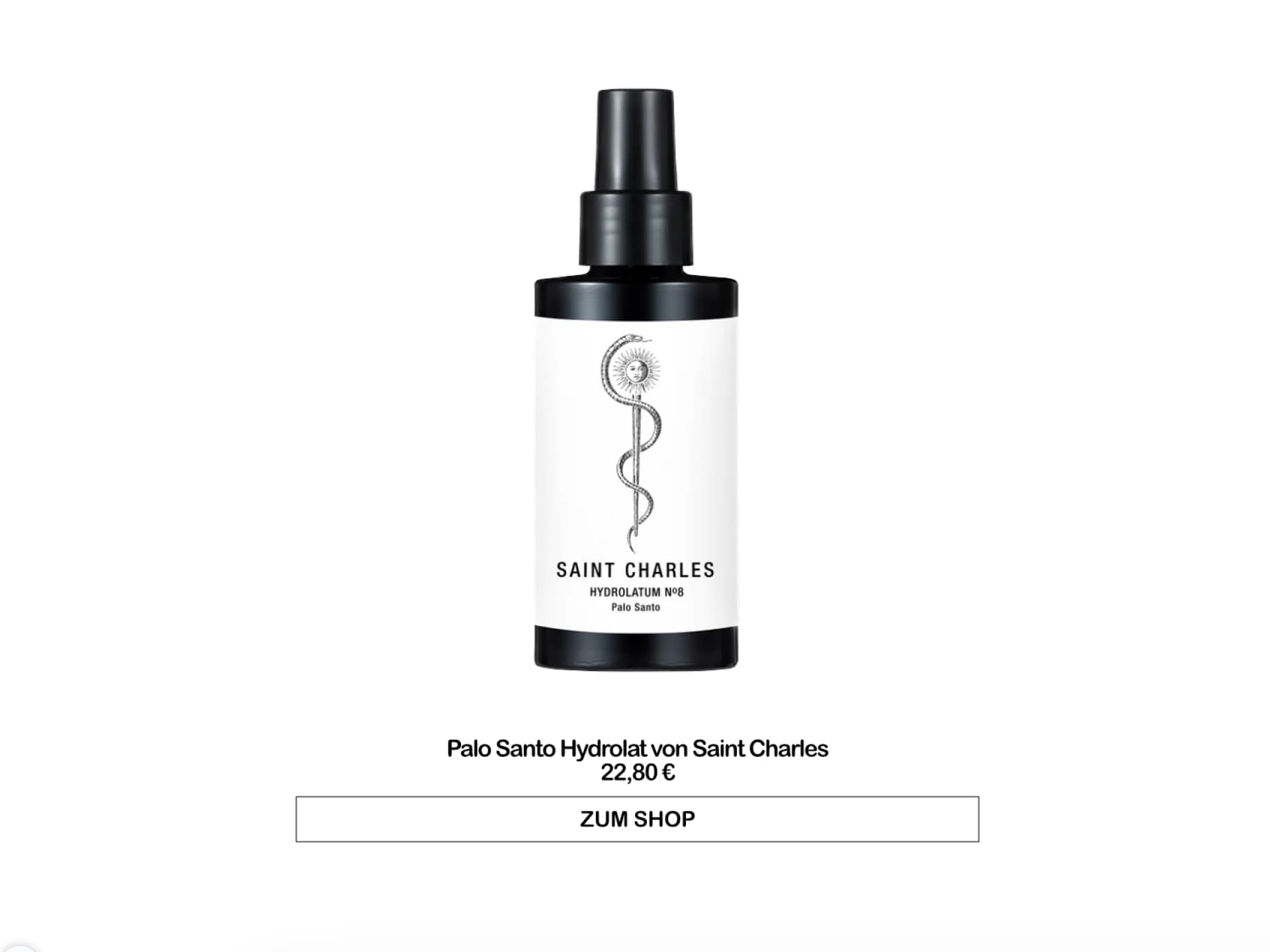 Palo Santo Hydrolat von Saint Charles