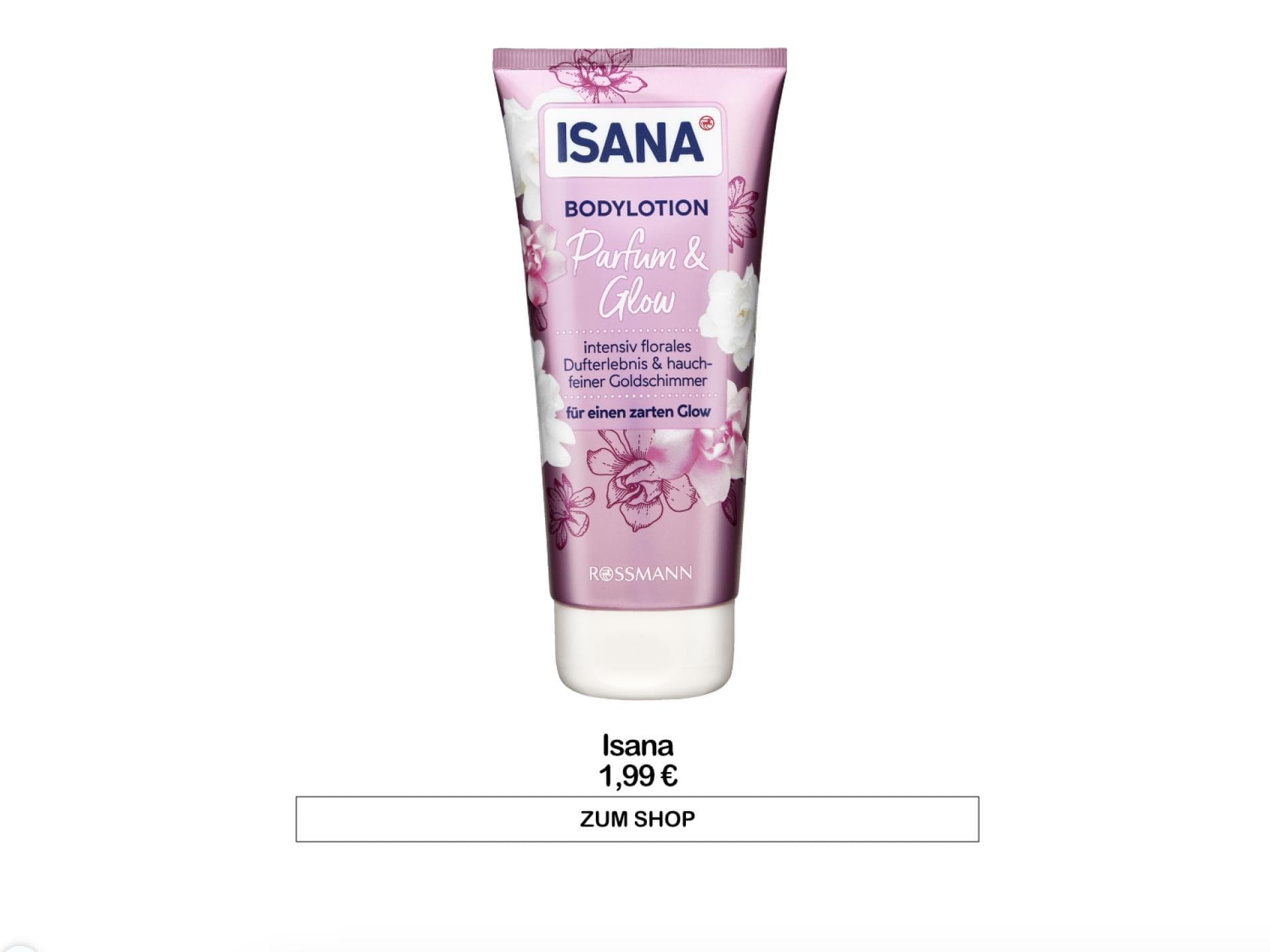 Isana Bodylotion Glow