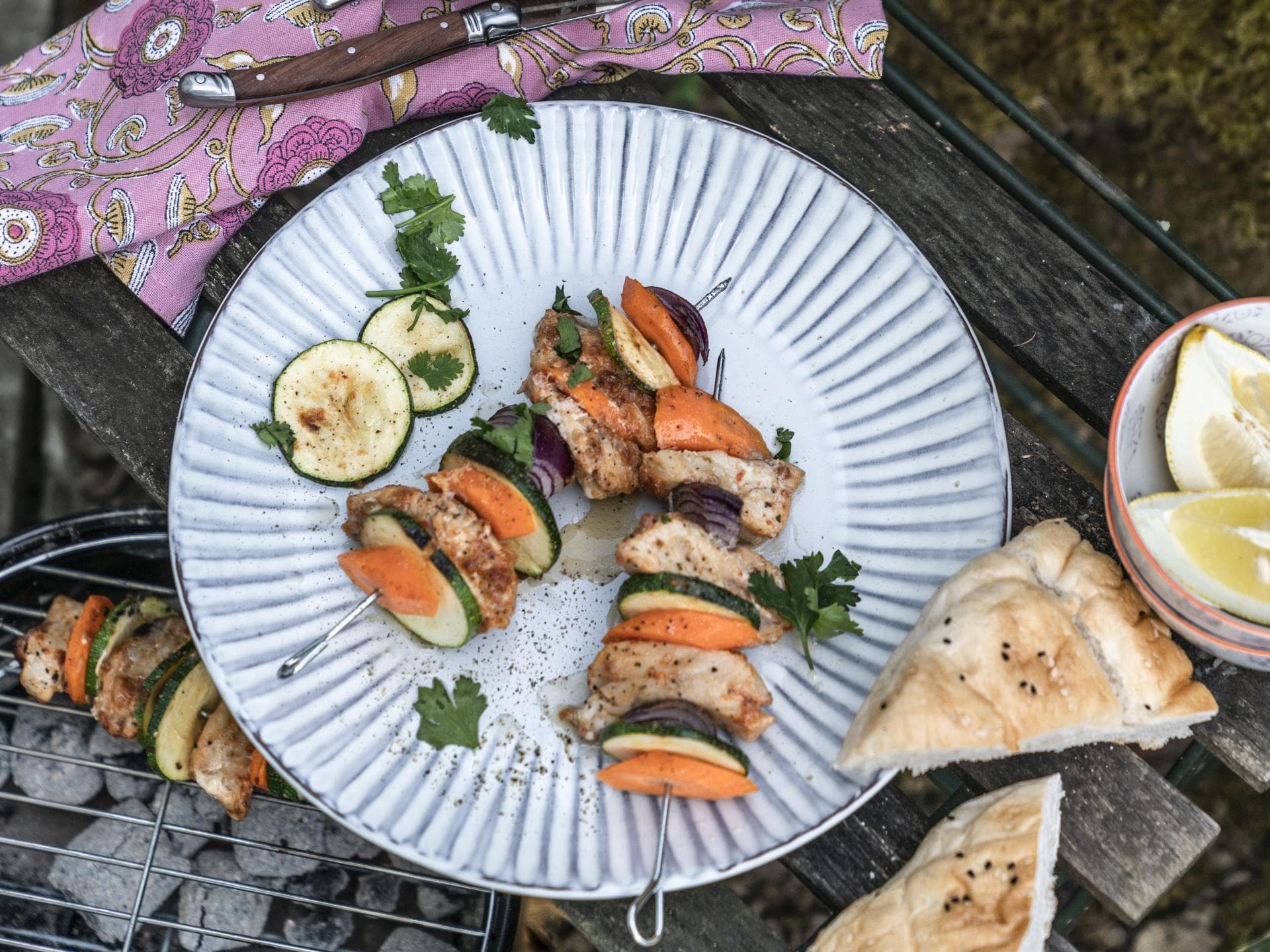 Marokkanischer Fischspieß 