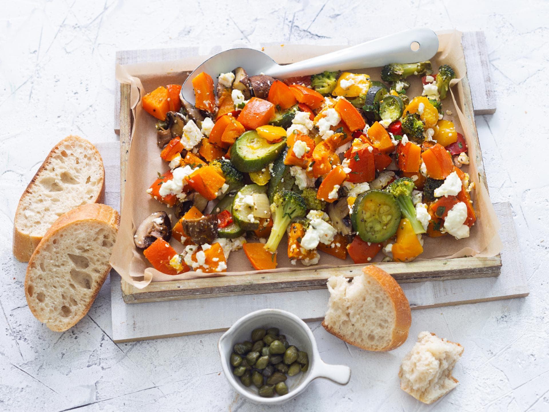 Ofengemüse mit Feta 
