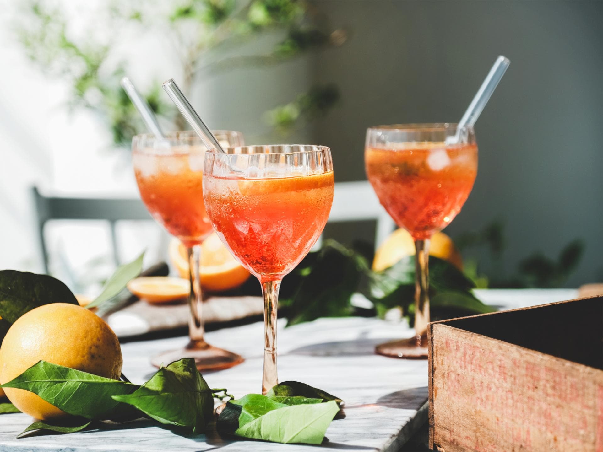Aperol Sour Sommer-Cocktail