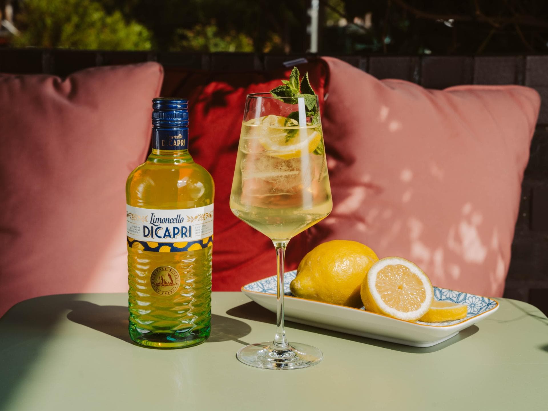 Sommer-Cocktail Limoncello di Capri Spritz