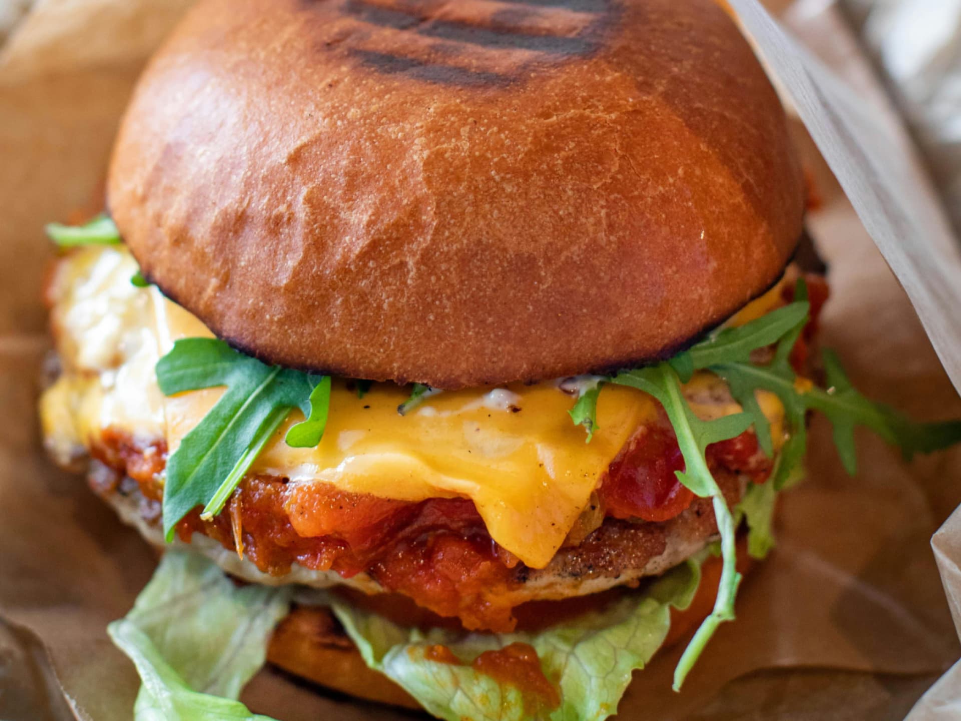 Vegetarisch grillen - vegetarische Burger
