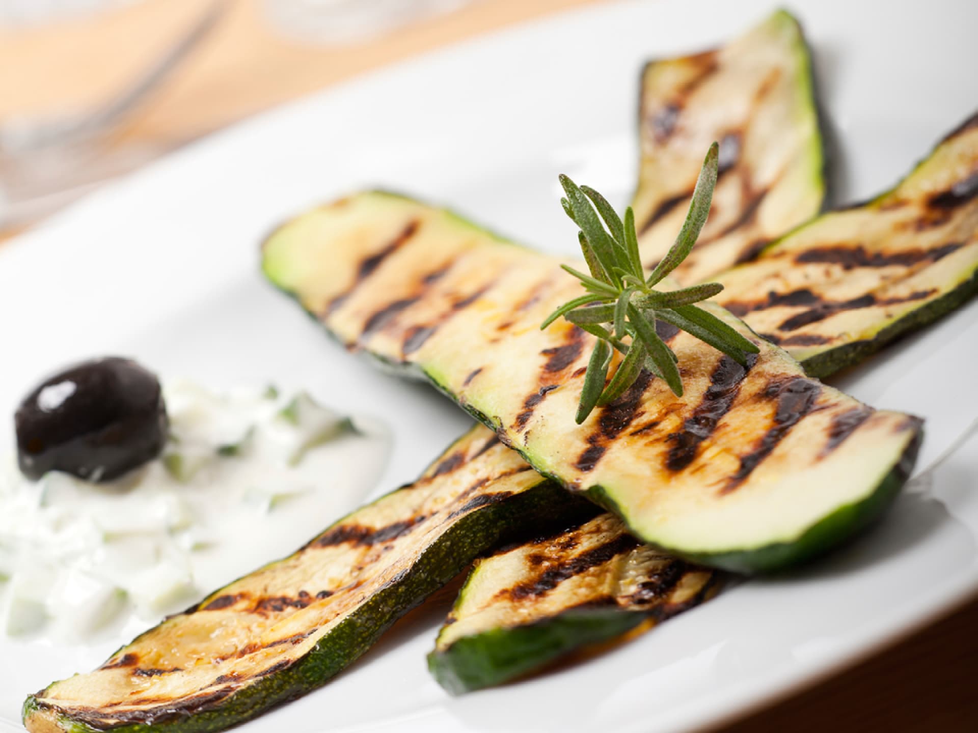 Gegrillte Zucchini 