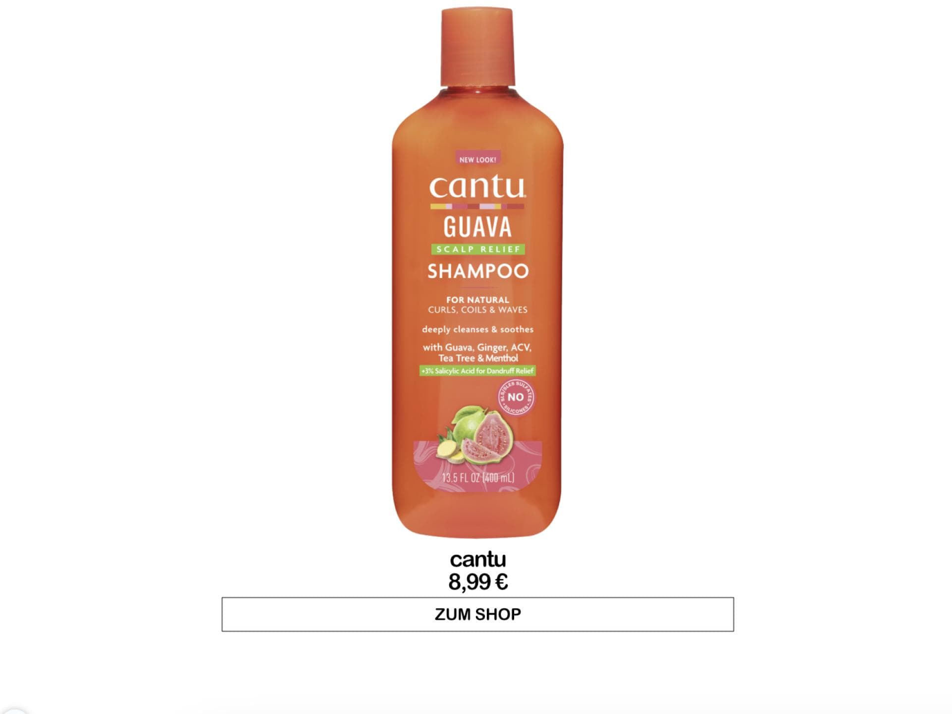 Cantu Shampoo mit Salizylsäure