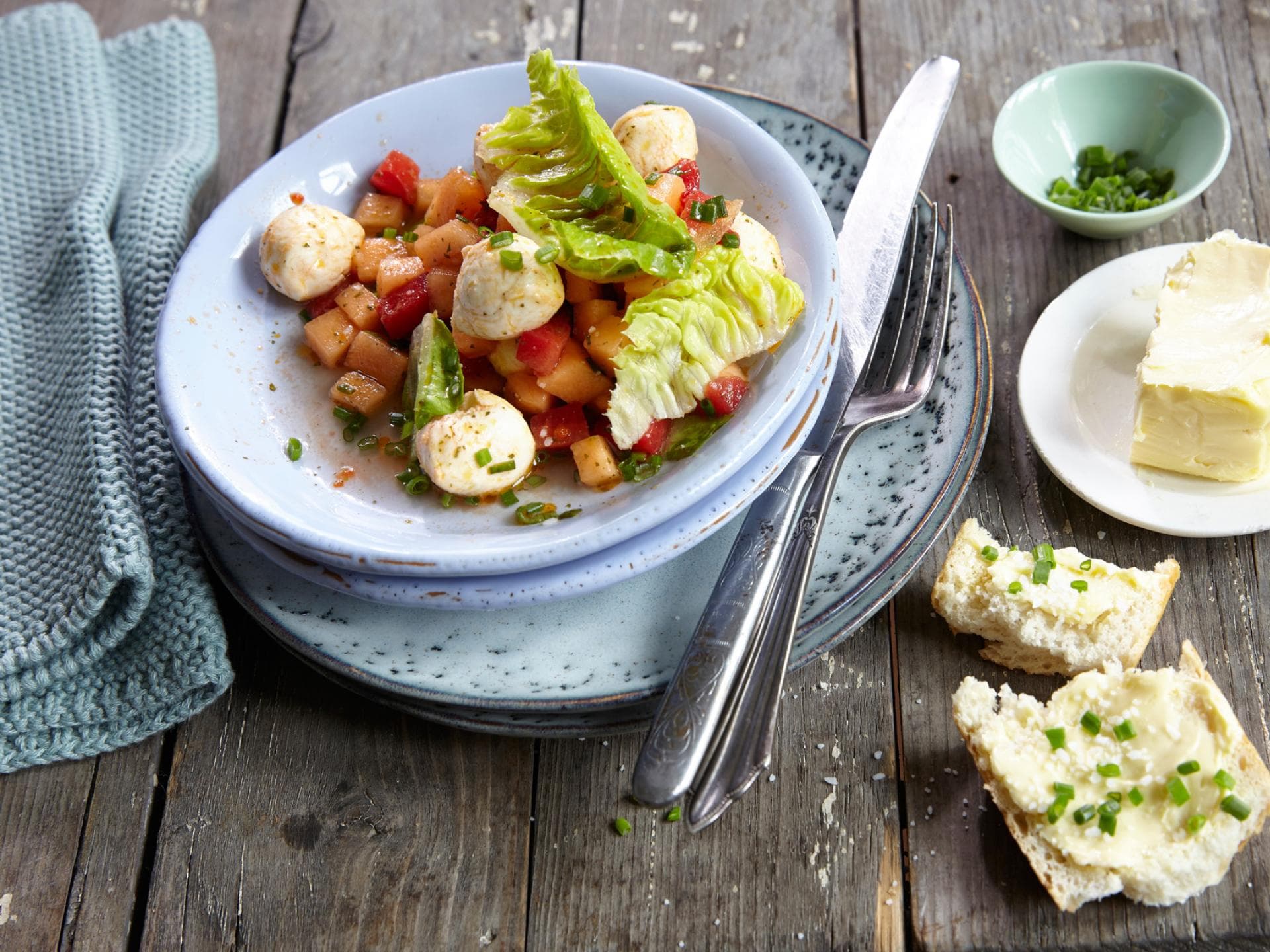 Melonensalat