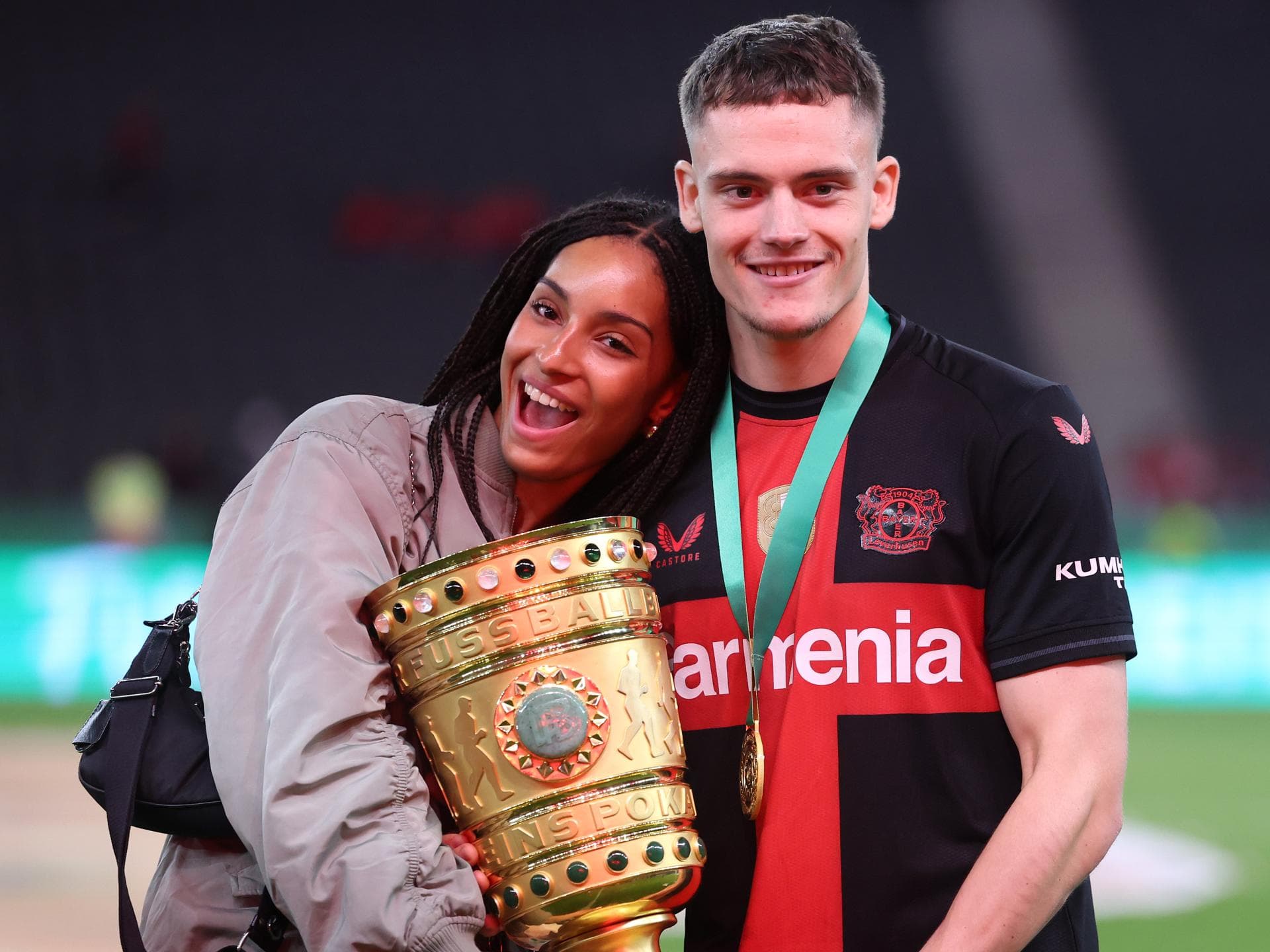 Florian Wirtz und seine Freundin Aaliyah