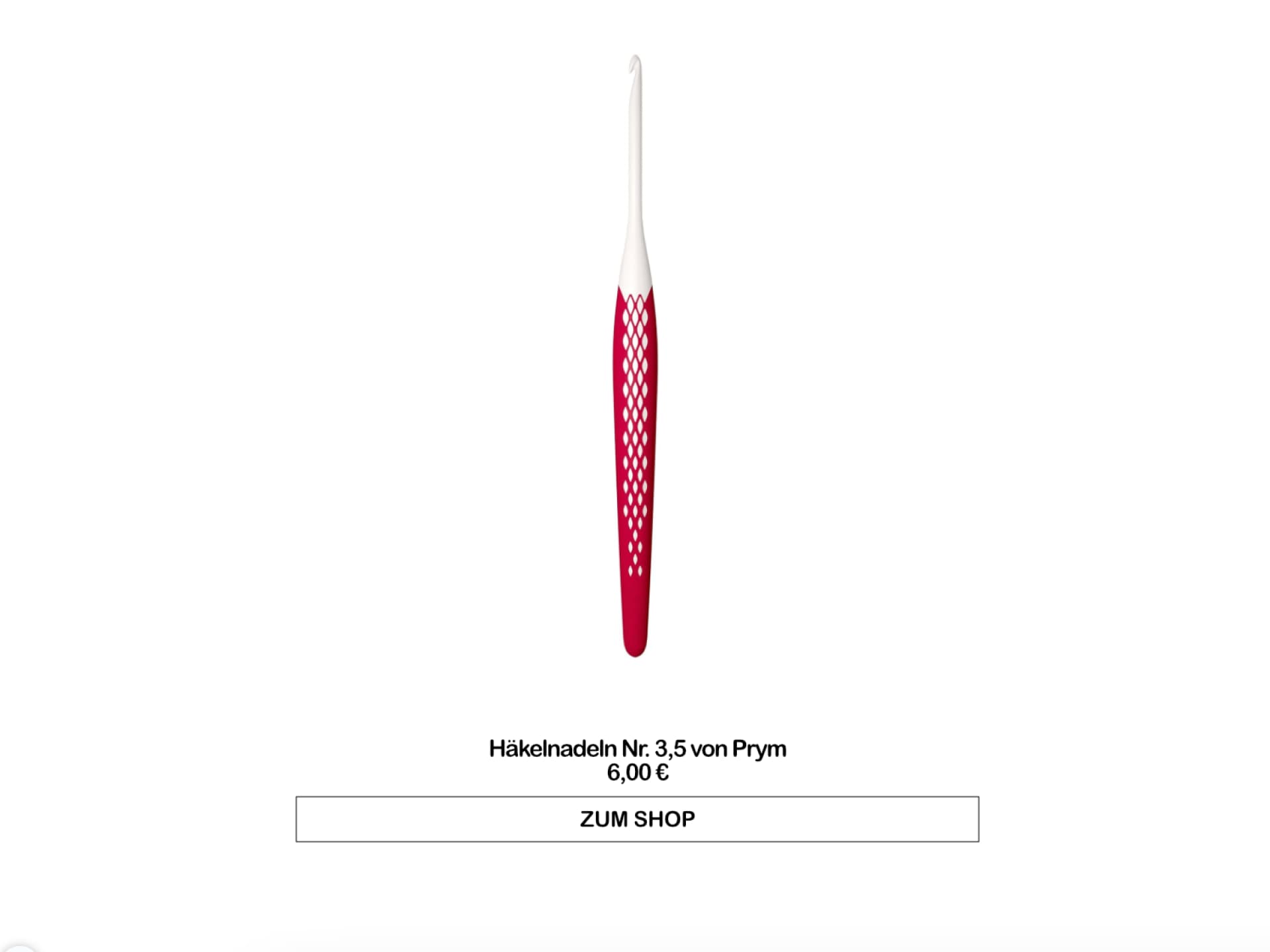 Häkelnadel Nr. 3,5 von Prym