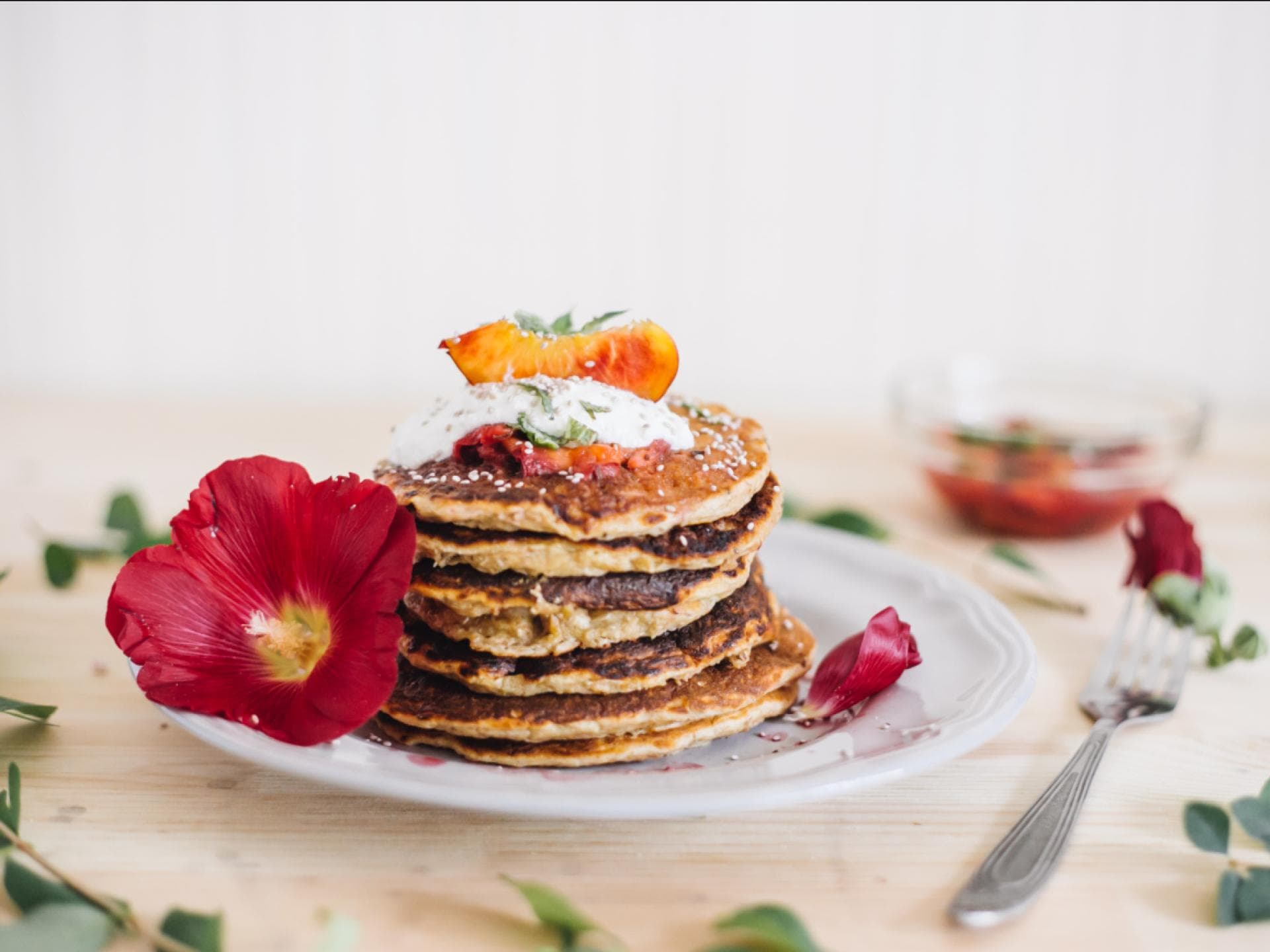 Haferflocken-Pancakes Haferflocken-Pancakes
