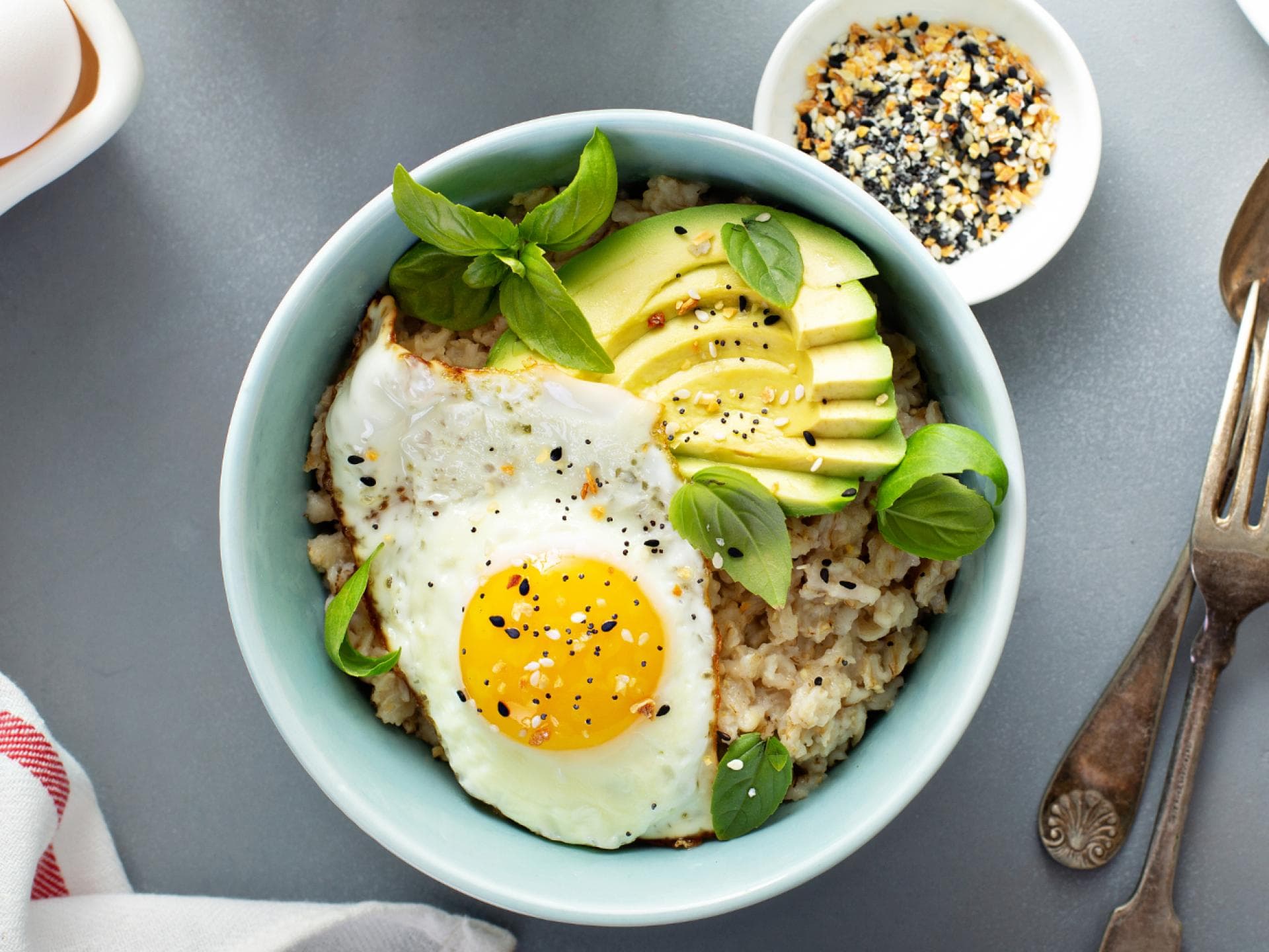 Herzhaftes Porridge 