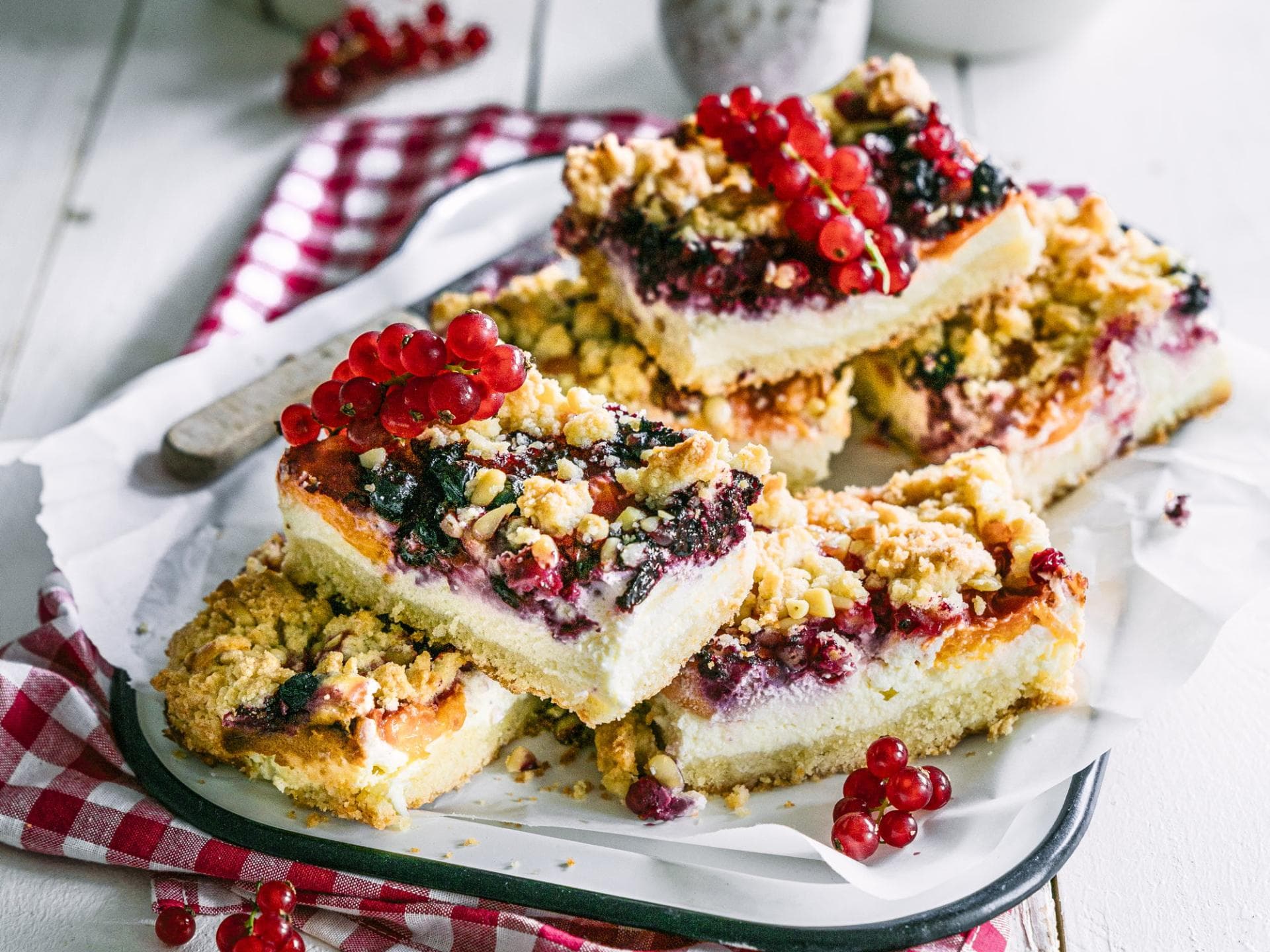 Johannisbeer-Quarkkuchen 