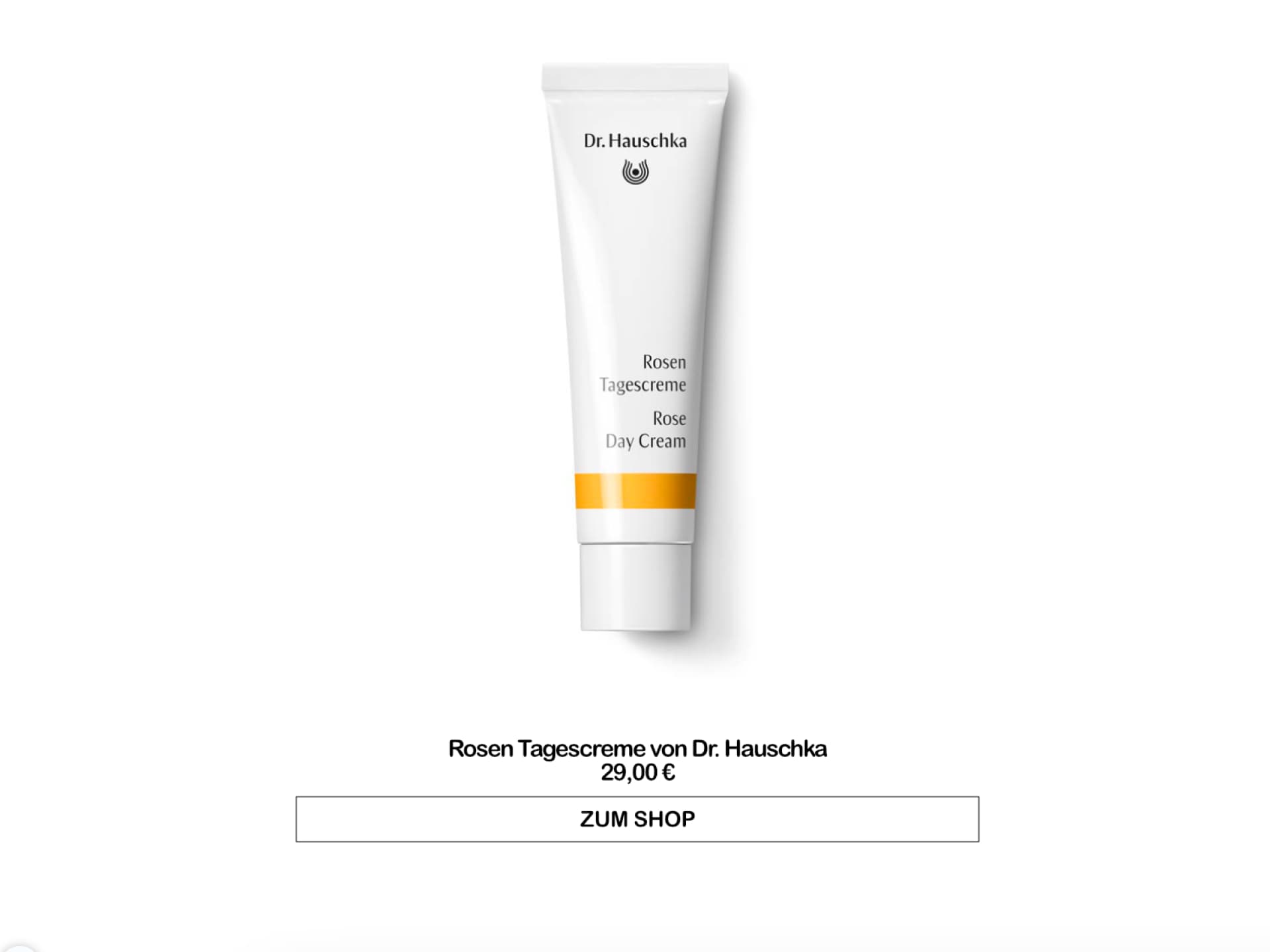 Tagescreme Rose von Dr. Hauschka