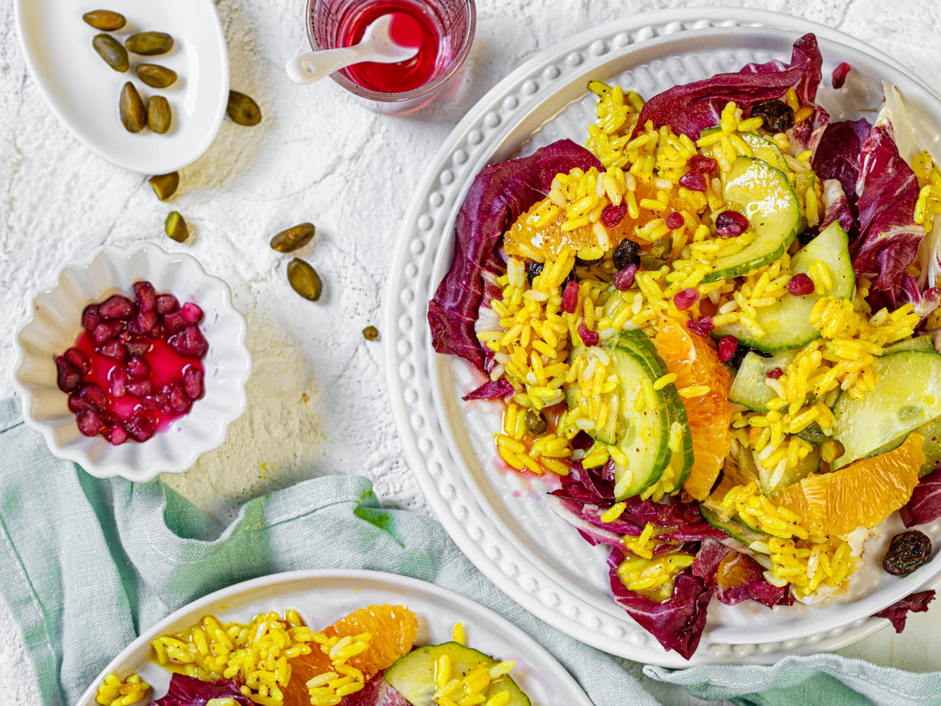 Orientalischer Reissalat