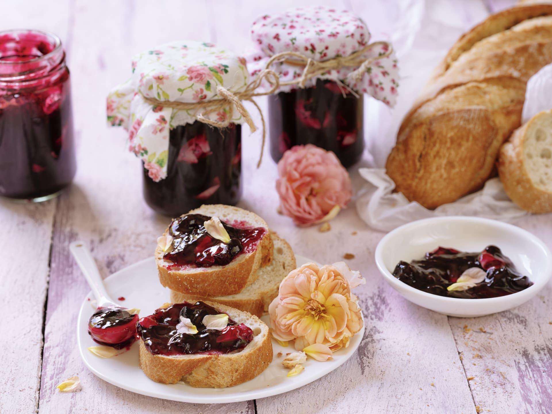 Marmelade mit Schwarzer Johannisbeere