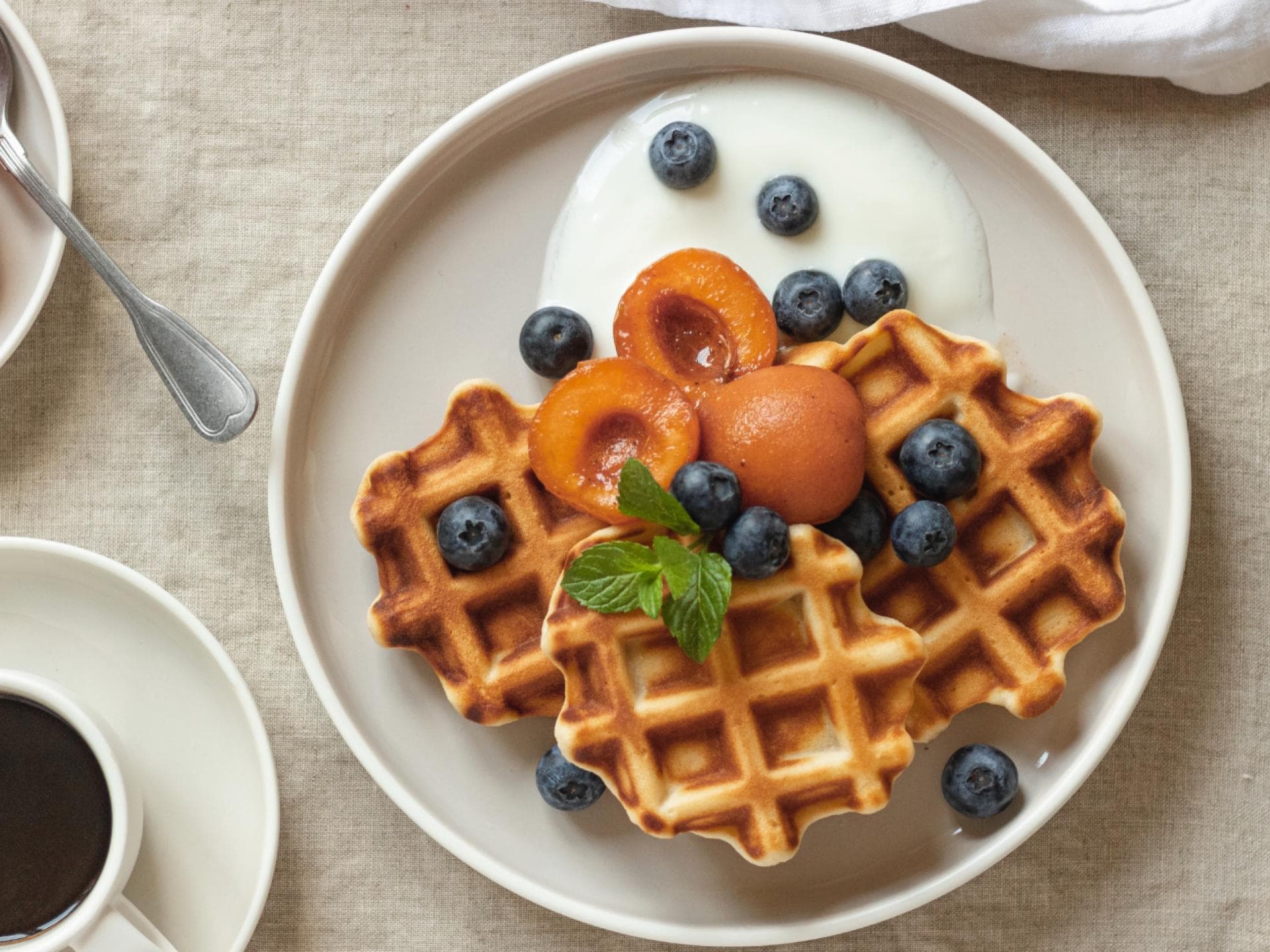 Haferflocken-Waffeln 