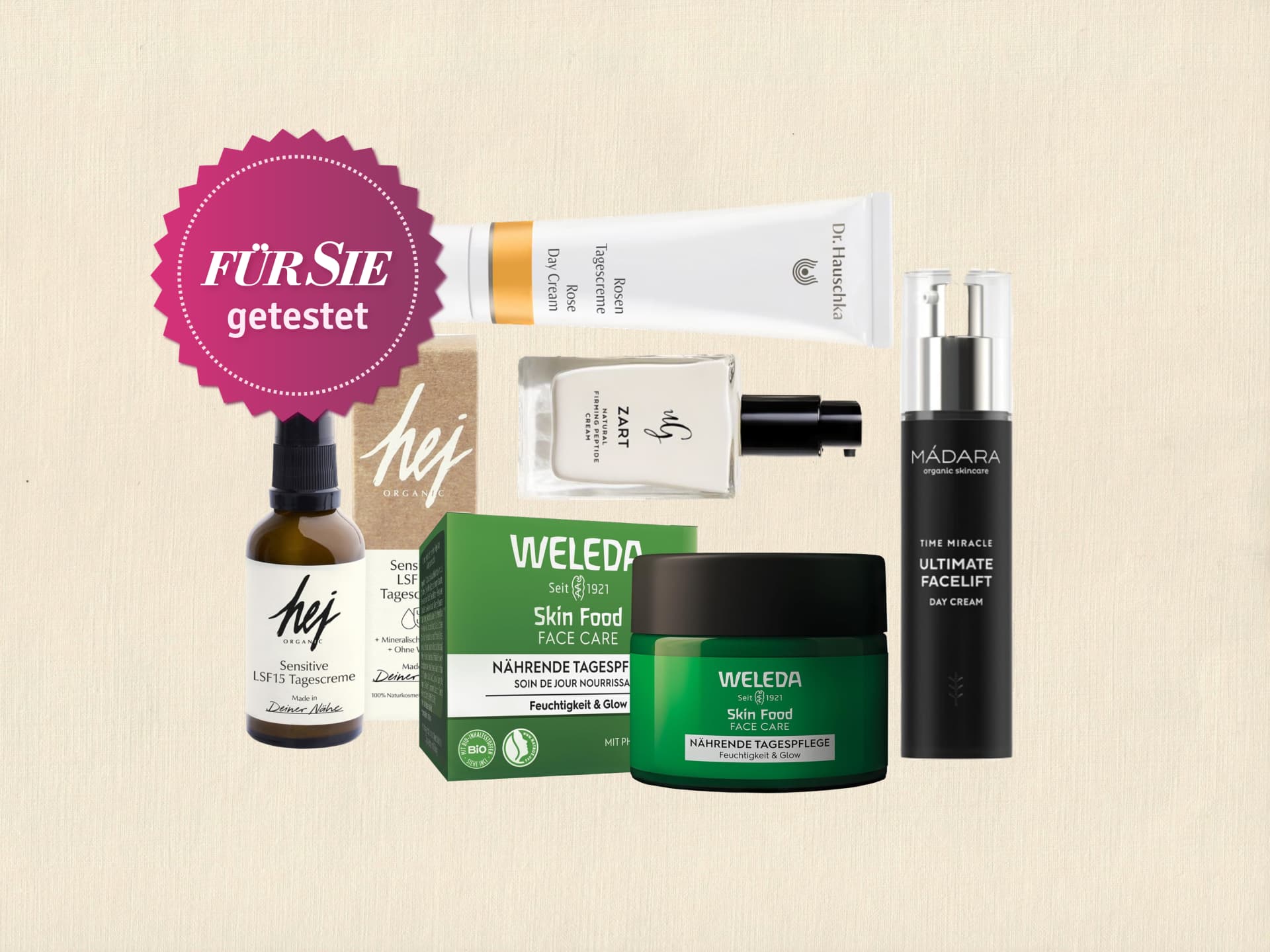 Die besten Naturkosmetik-Gesichtscremes