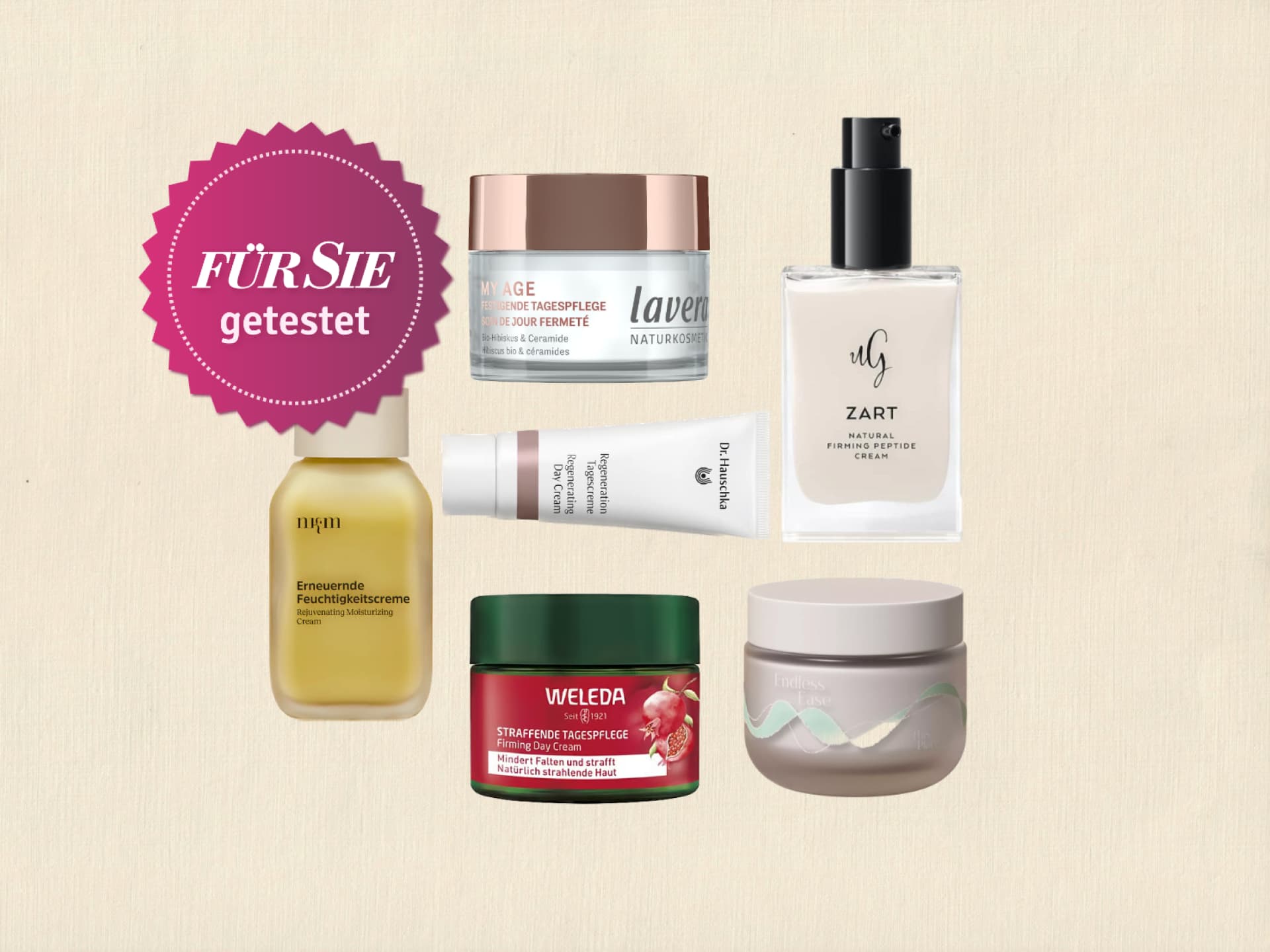 Die besten Naturkosmetik-Gesichtscremes für reife Haut