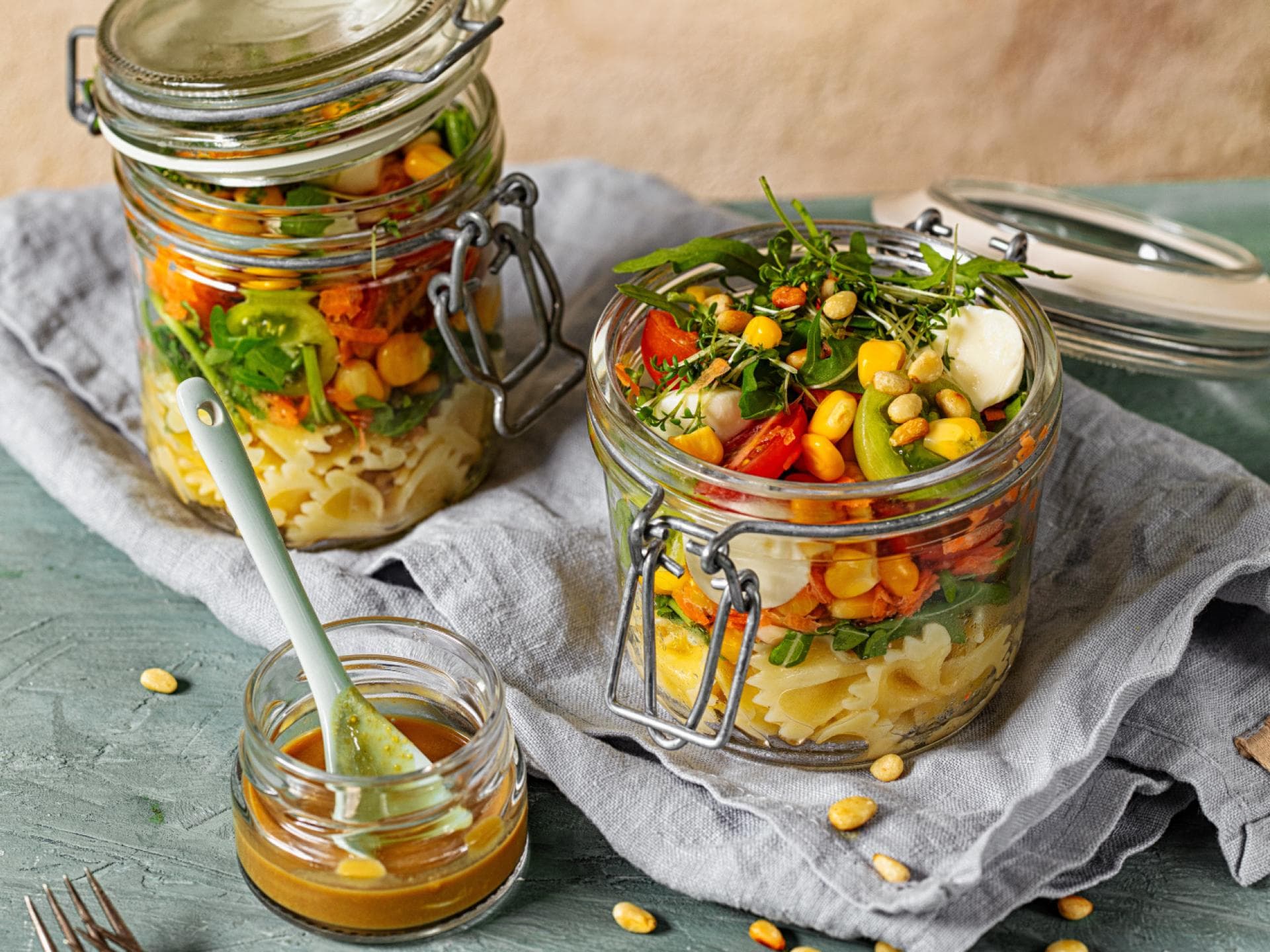 Bunter Nudelsalat 