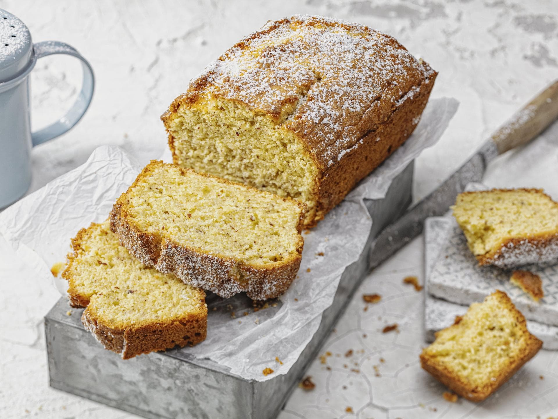 Nusskuchen ohne Zucker
