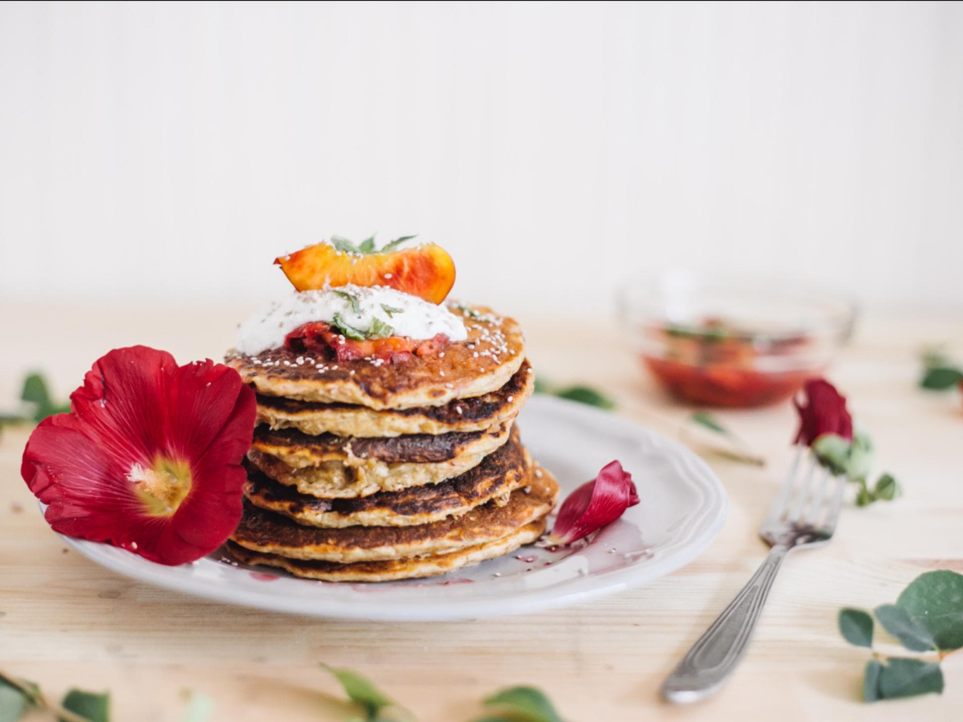 Haferflocken-Pfannkuchen