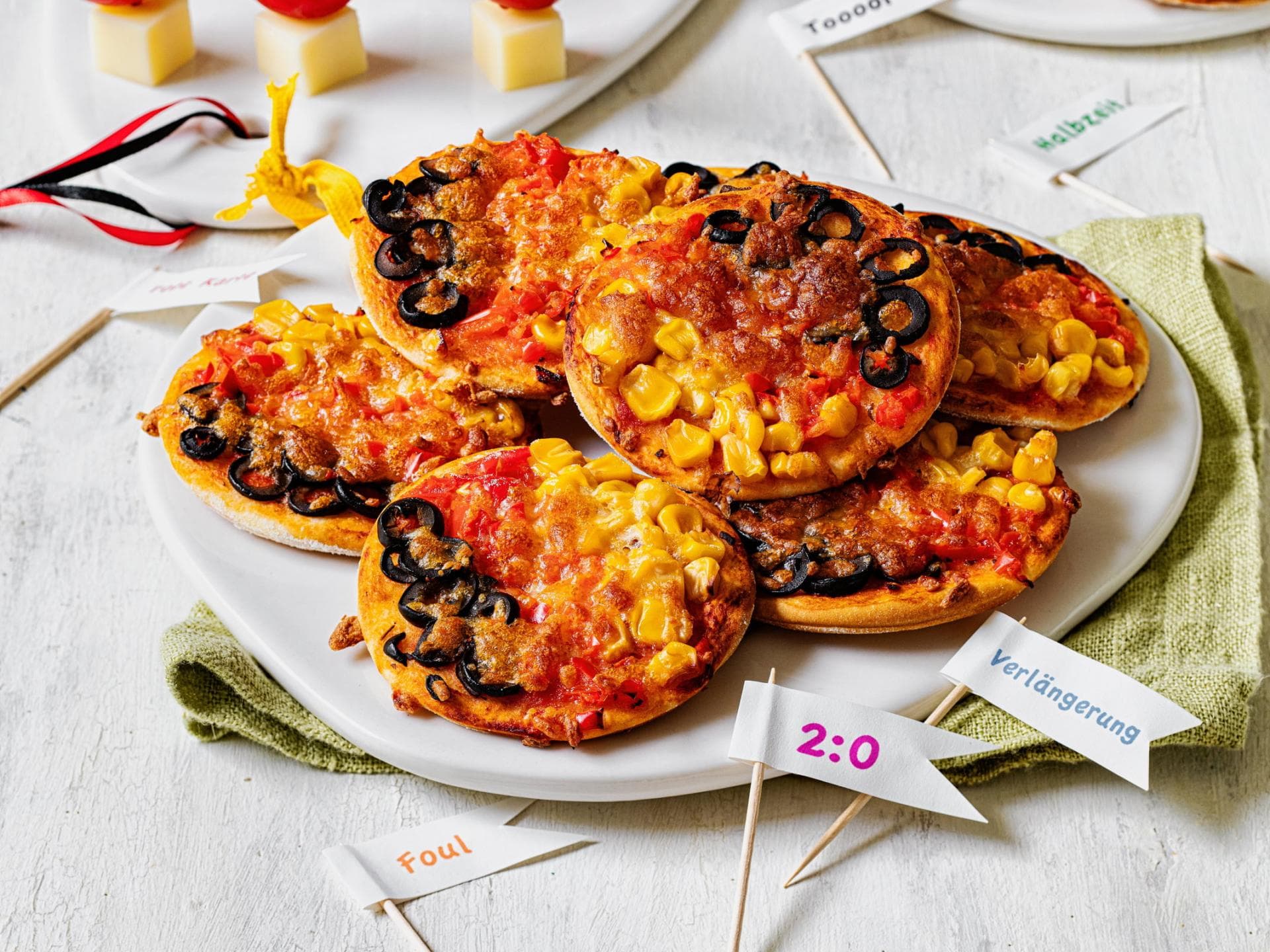 Halbzeit-Mini-Pizza 