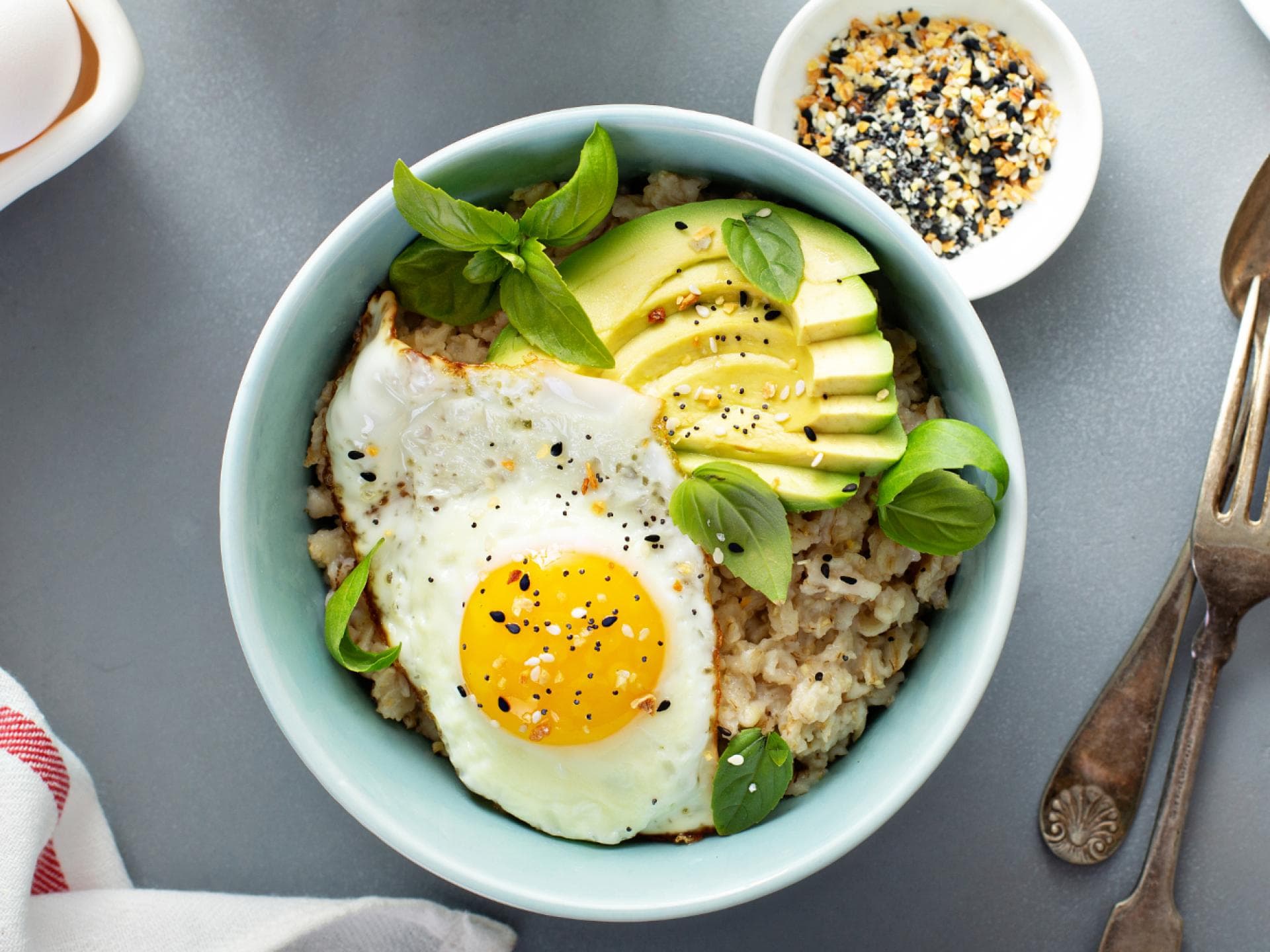 Herzhaftes Porridge 