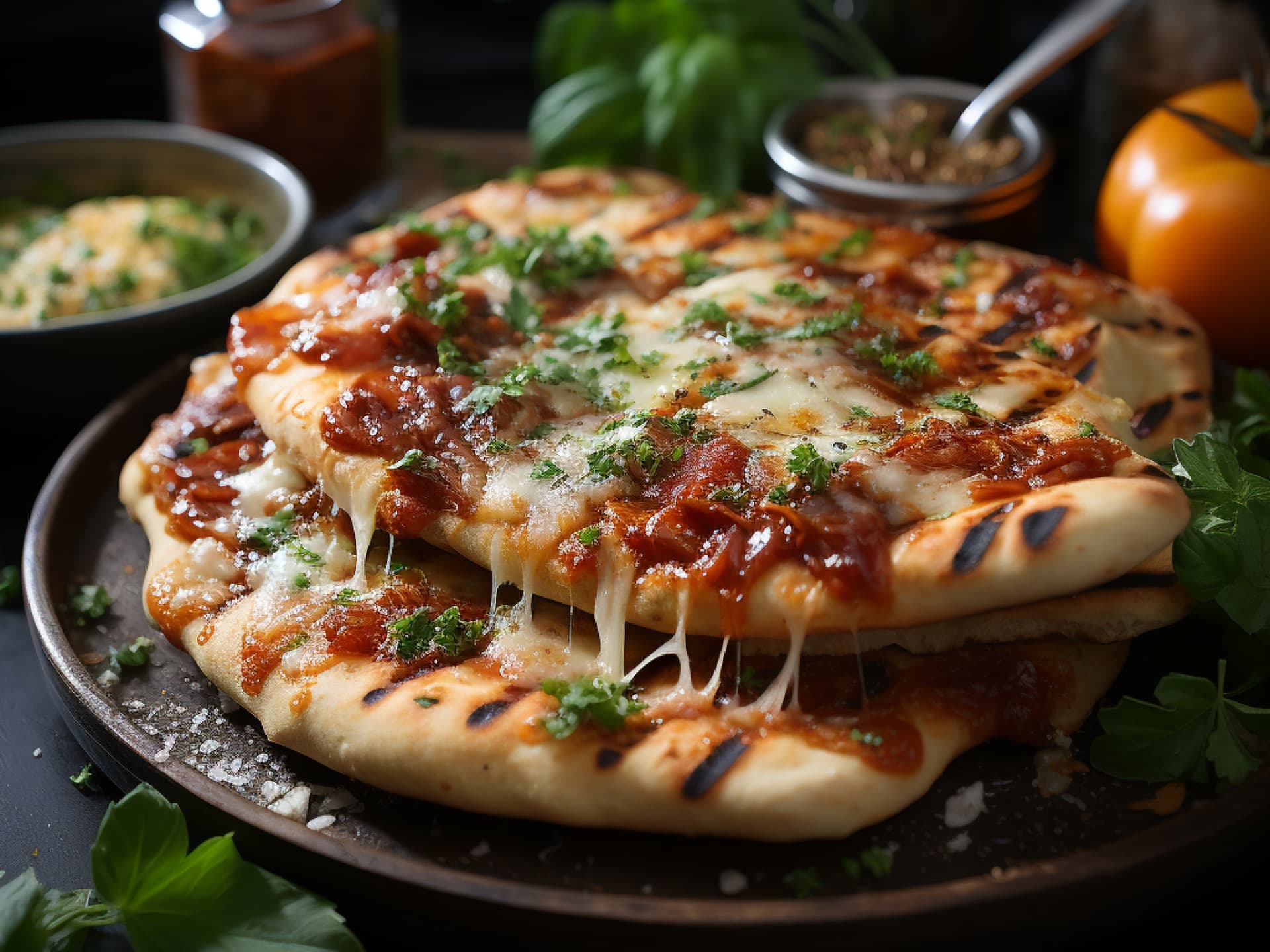 Naan-Pizza 