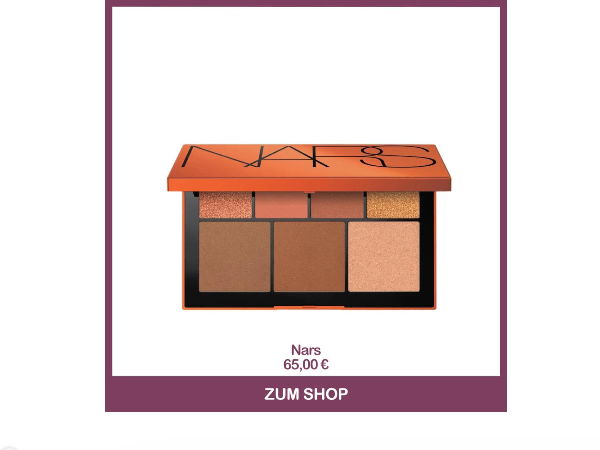 Nars Palette 