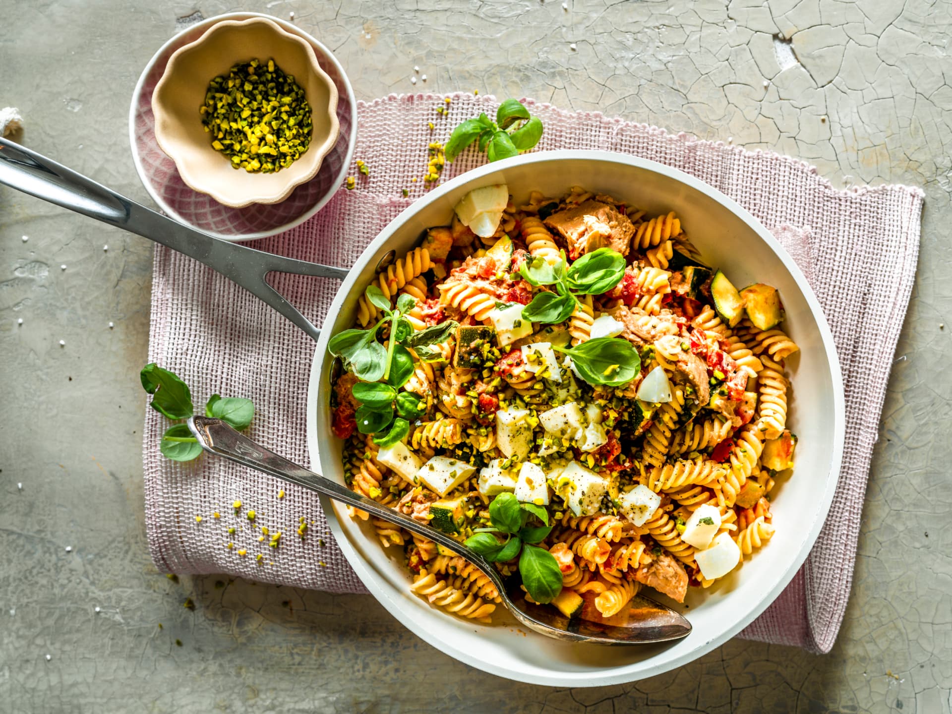 Nudeln mit Thunfisch 