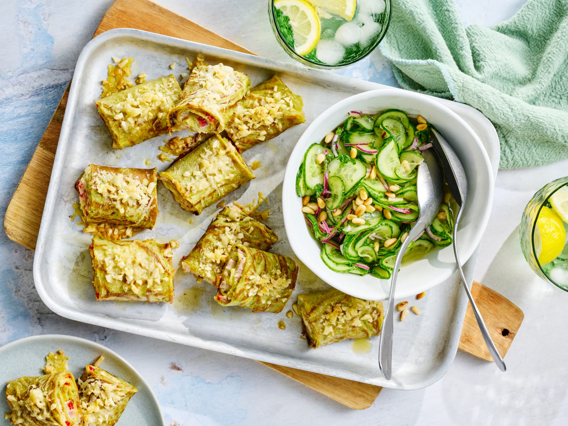 Schnelle Picknick-Idee für überbackene Crepes