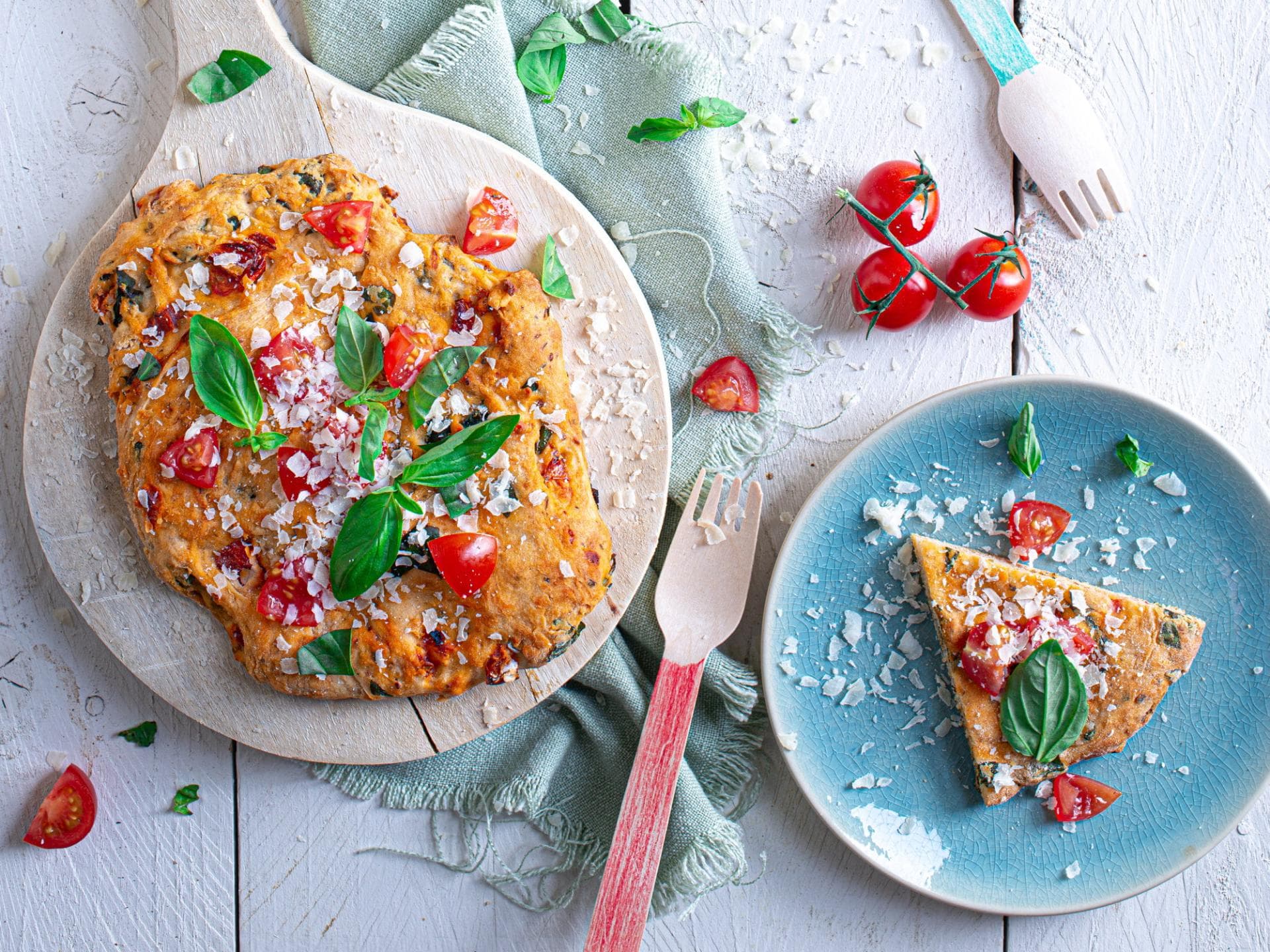 Schüttel-Pizza 