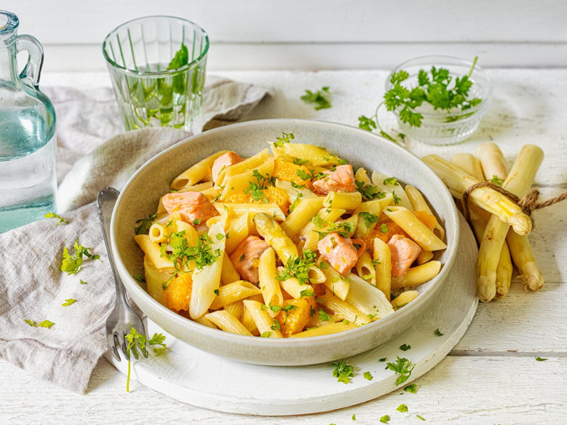 Spargelpasta 
