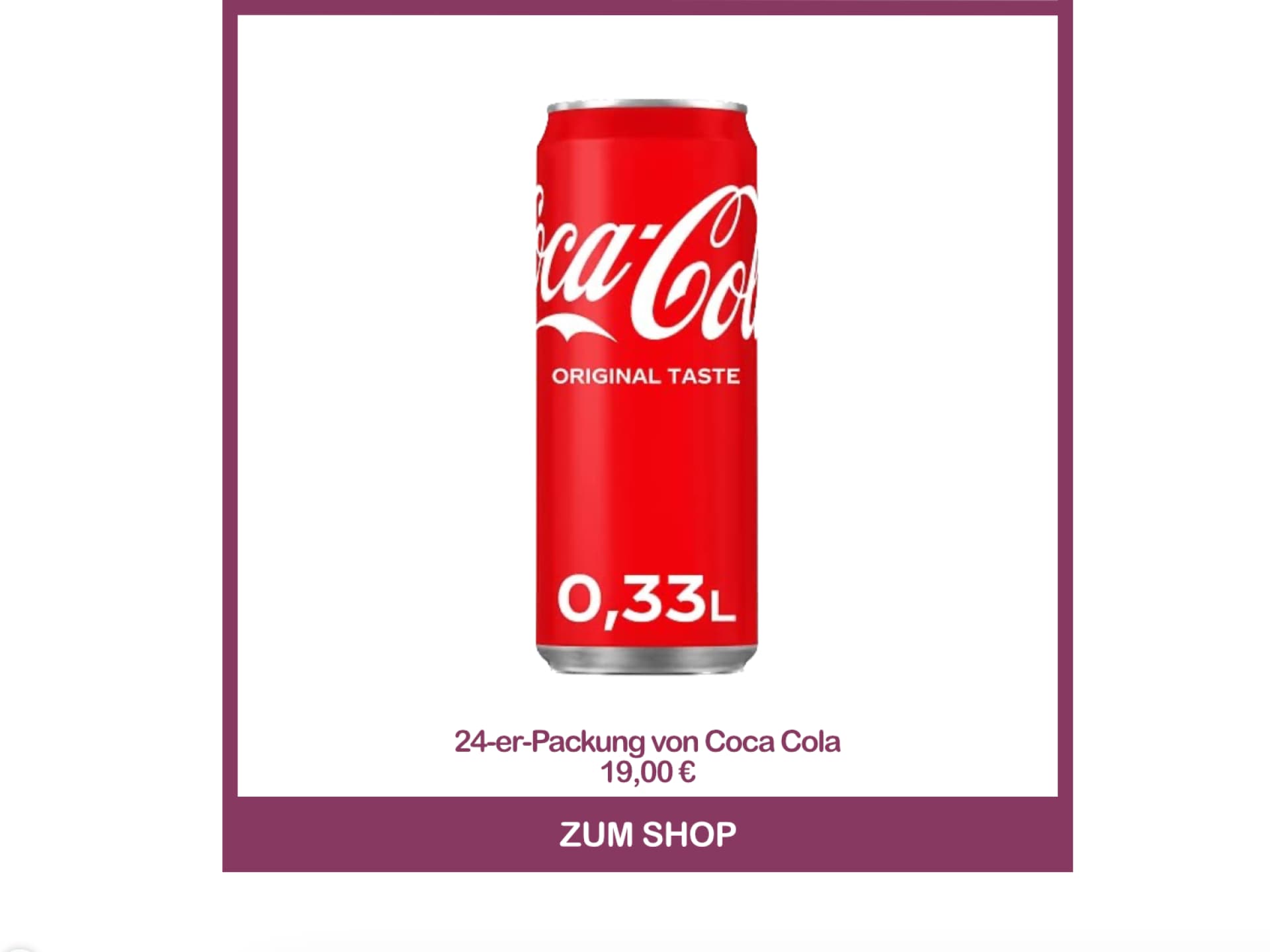 Abfluss reinigen mit Coca Cola
