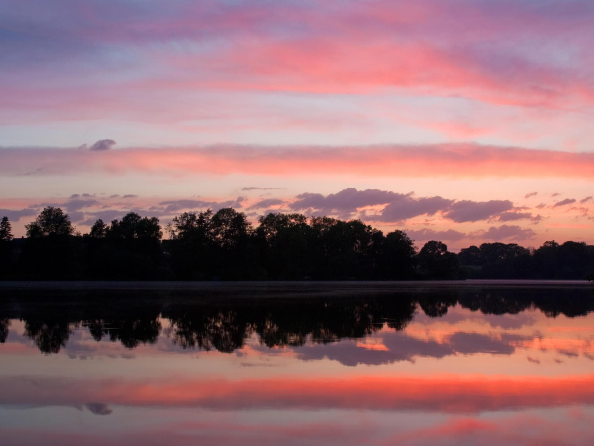 Camping am See in Deutschland am Großensee bei Hamburg