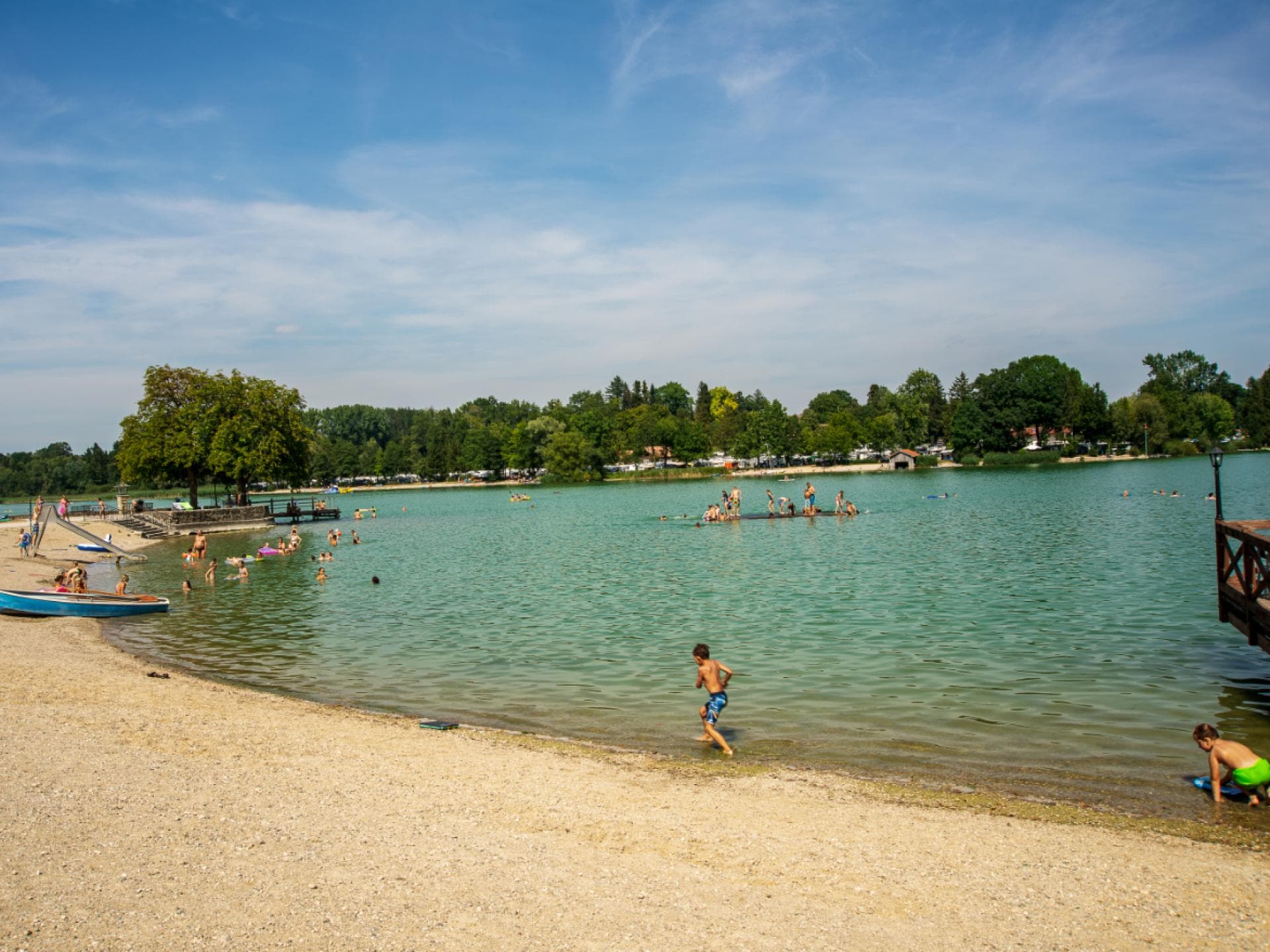 Camping am See in Deutschland in Waging am See