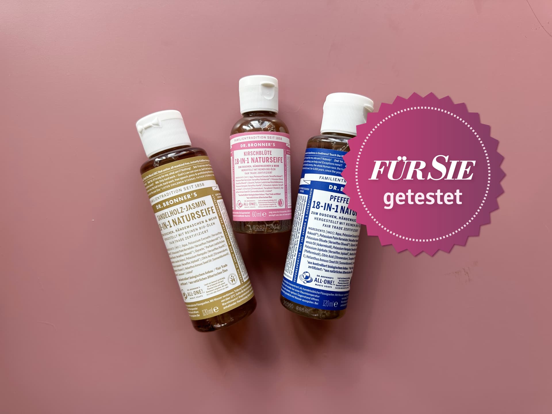 Seife von Dr. Bronner's im Test