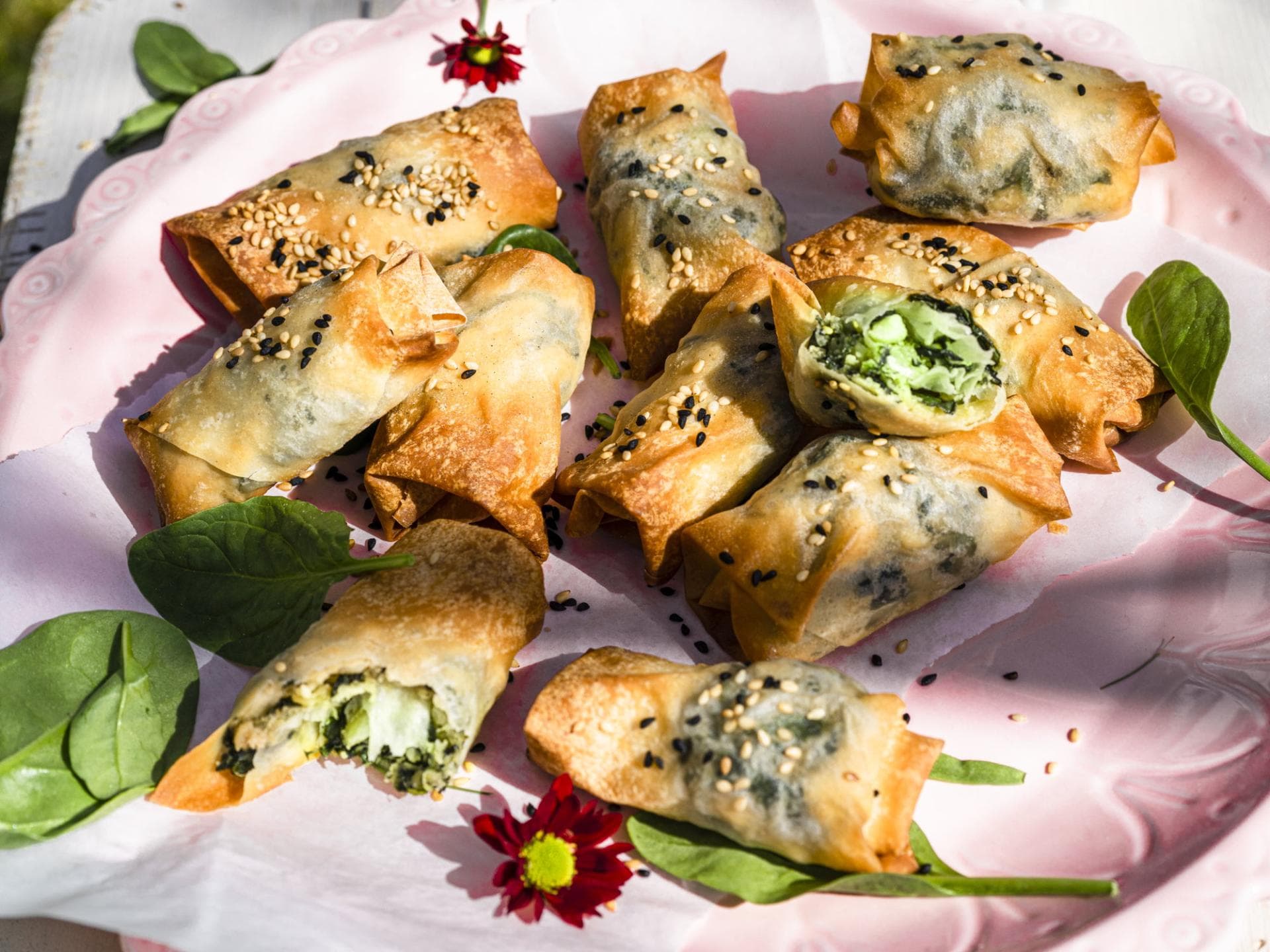 Börek mit Spinatfüllung Börek mit Spinatfüllung