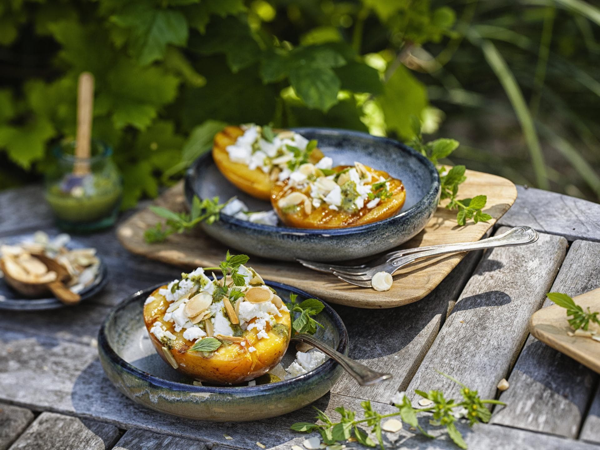 Gegrillte Nektarine 