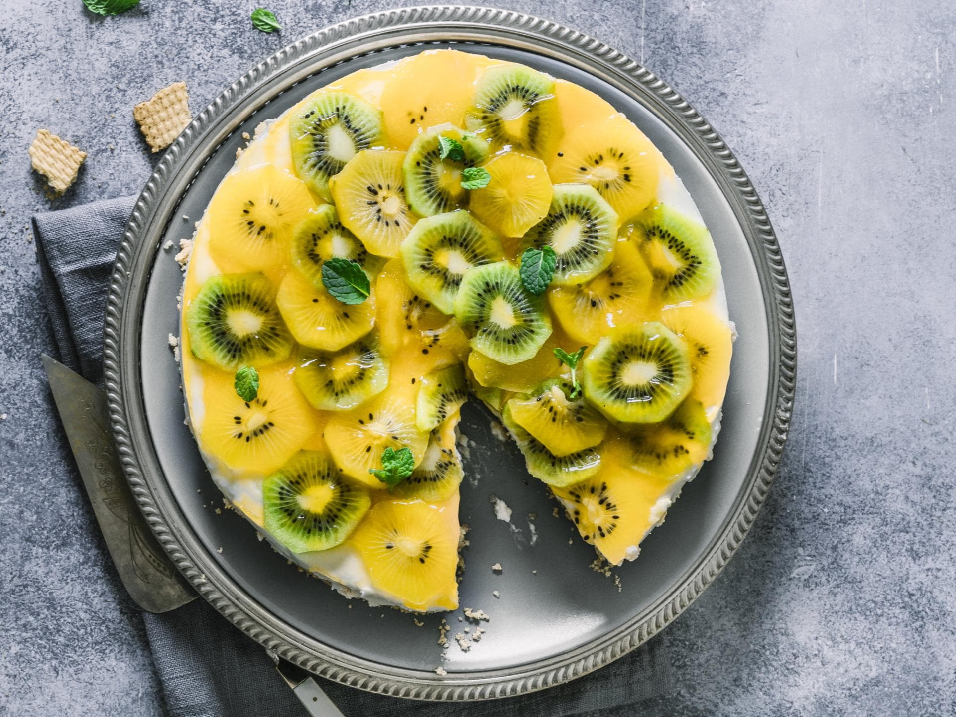 Kiwi-Torte 